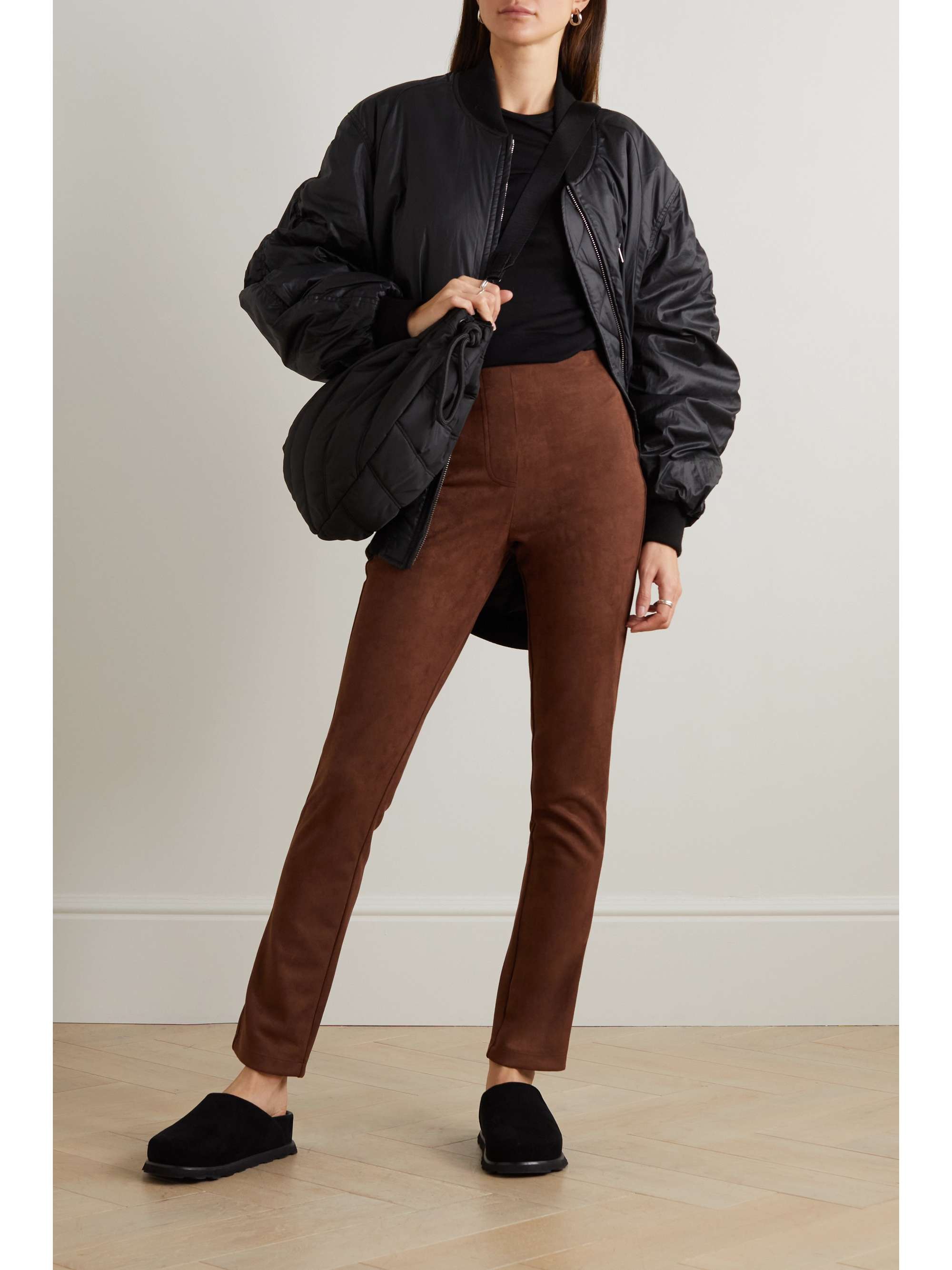 LESET Gaia stretch-jersey leggings