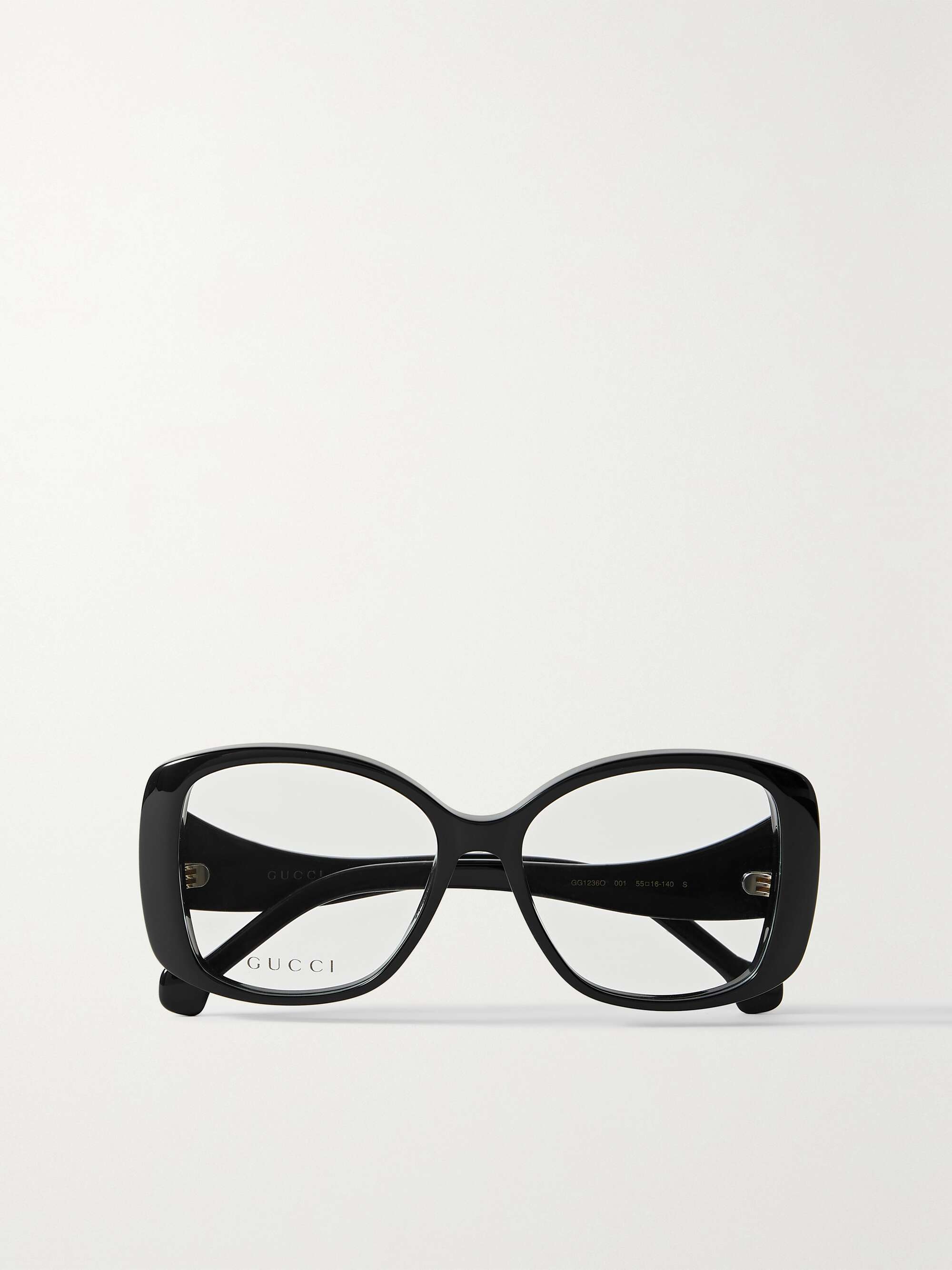 GUCCI EYEWEAR GG oversized square-frame acetate optical glasses |  NET-A-PORTER