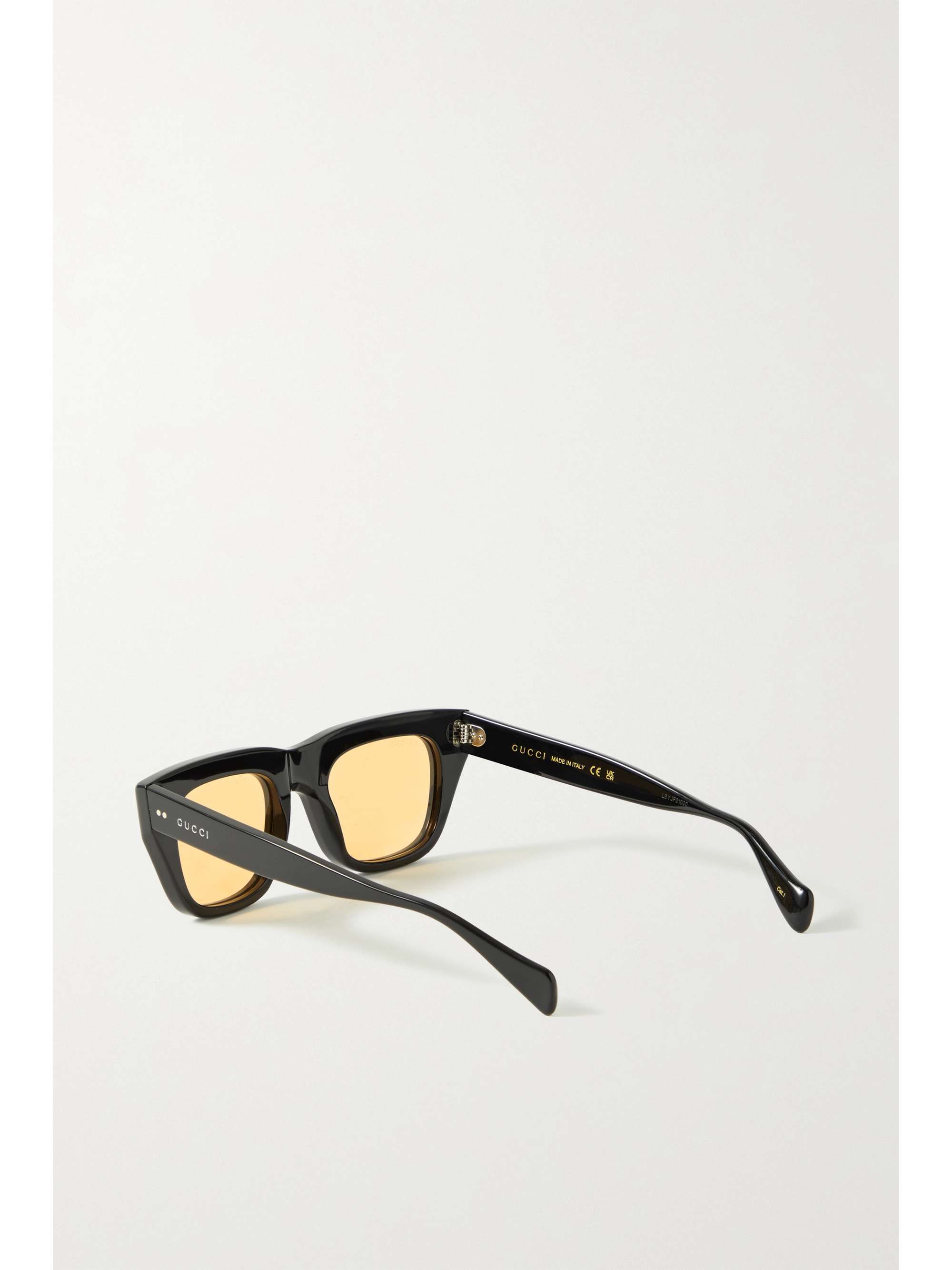 GUCCI EYEWEAR 板材方框太阳镜