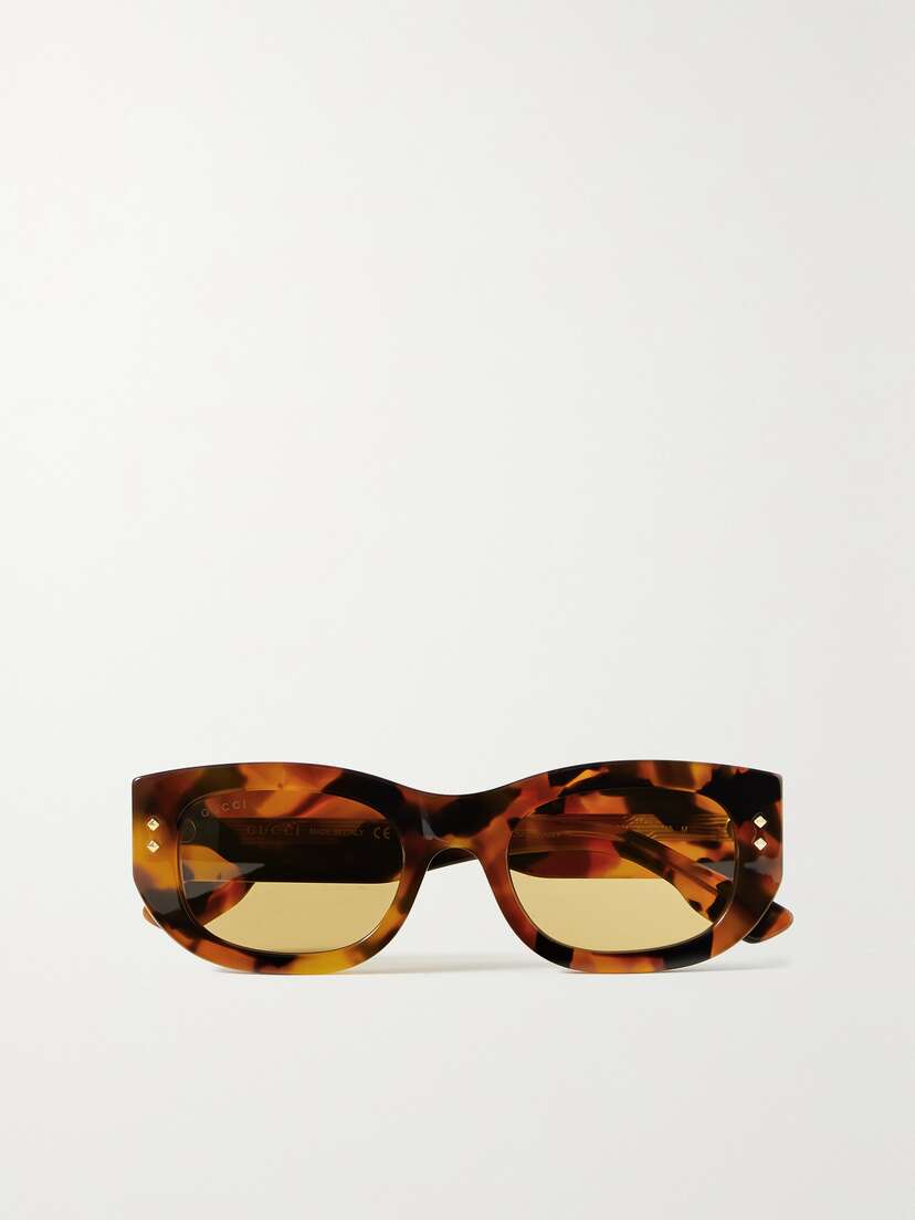 Gucci Eyewear Cat-eye Tortoiseshell Acetate Sunglasses -  - One size