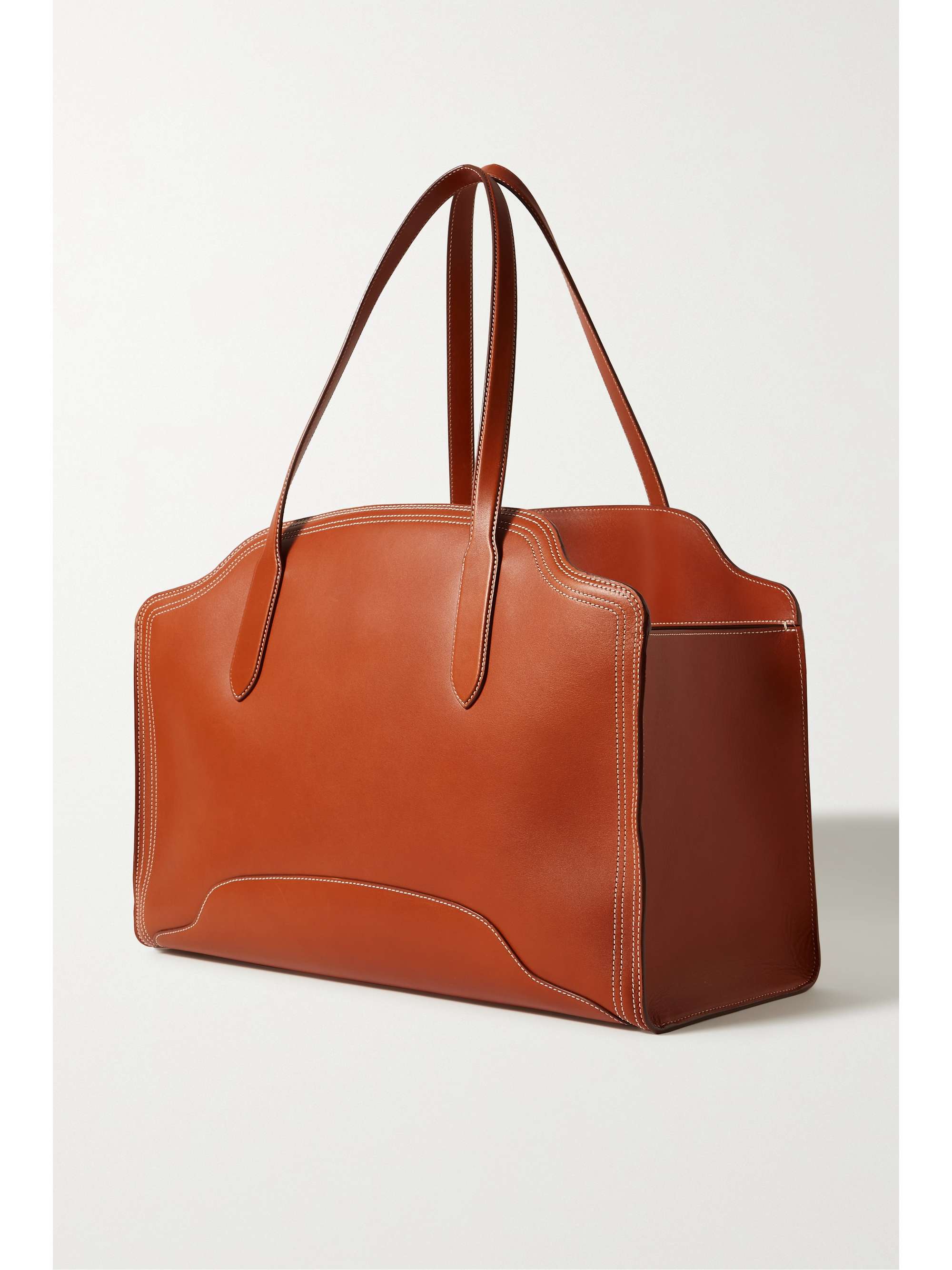 LORO PIANA Sesia leather tote