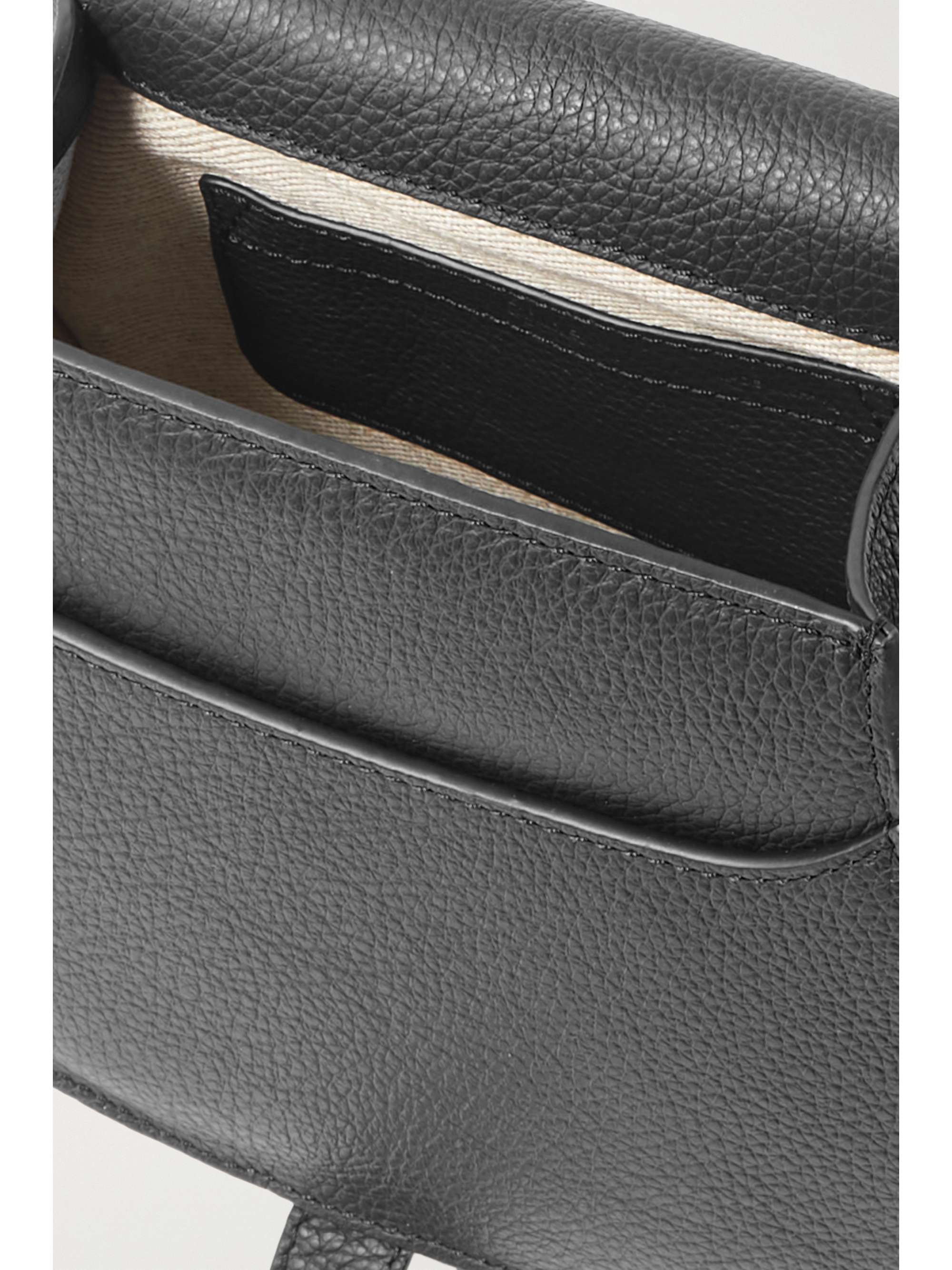 CHLOÉ Marcie mini textured-leather shoulder bag