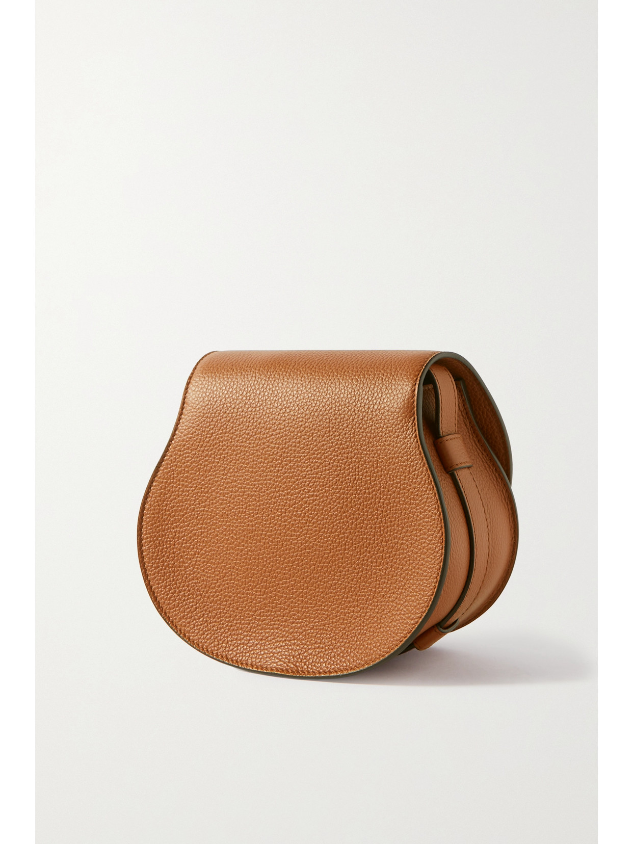 Chloé - Marcie Mini Textured-Leather Shoulder Bag