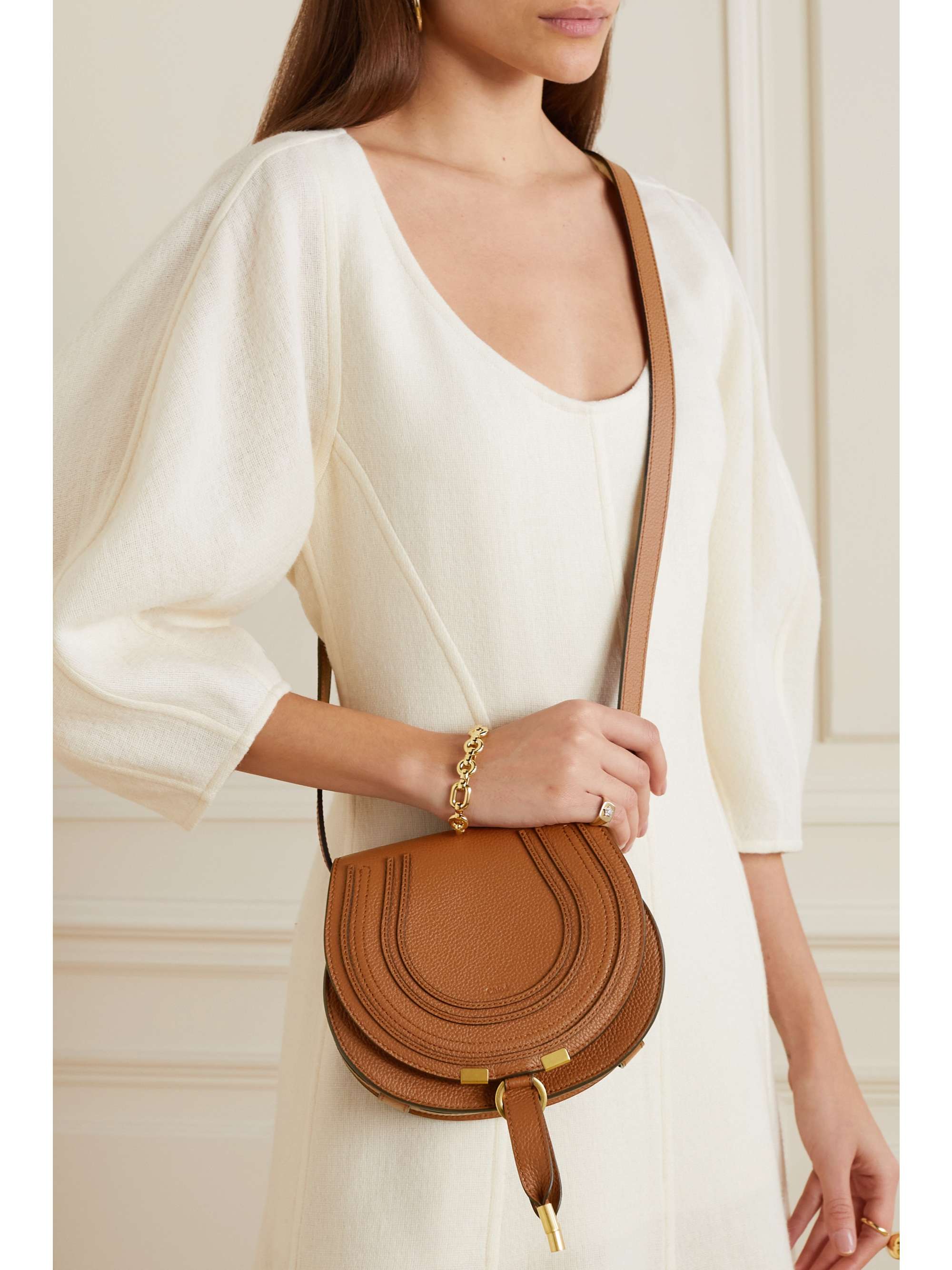 Chloé Tan Medium Soft Penelope Shoulder Bag - ShopStyle