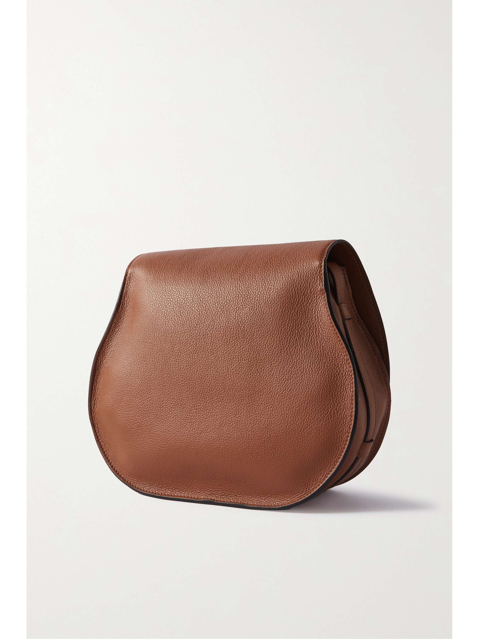 CHLOÉ Marcie medium textured-leather shoulder bag