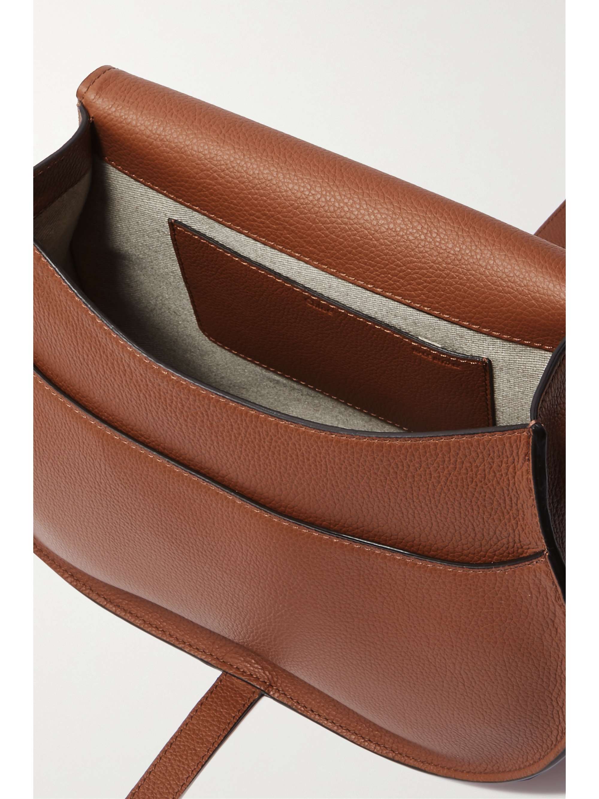 CHLOÉ Marcie medium textured-leather shoulder bag