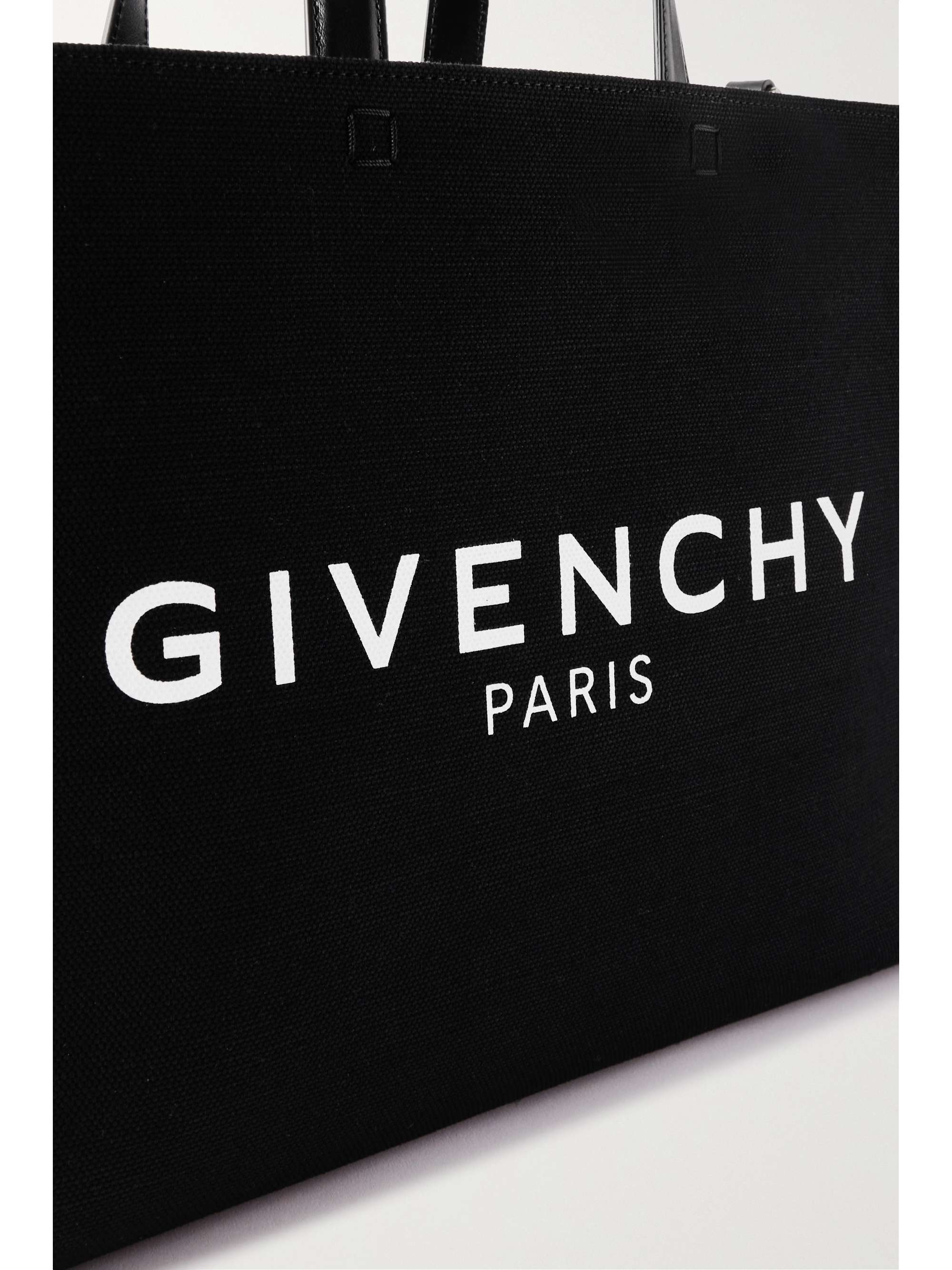 GIVENCHY Sac à main en toile imprimée à finitions en cuir G-Tote Medium