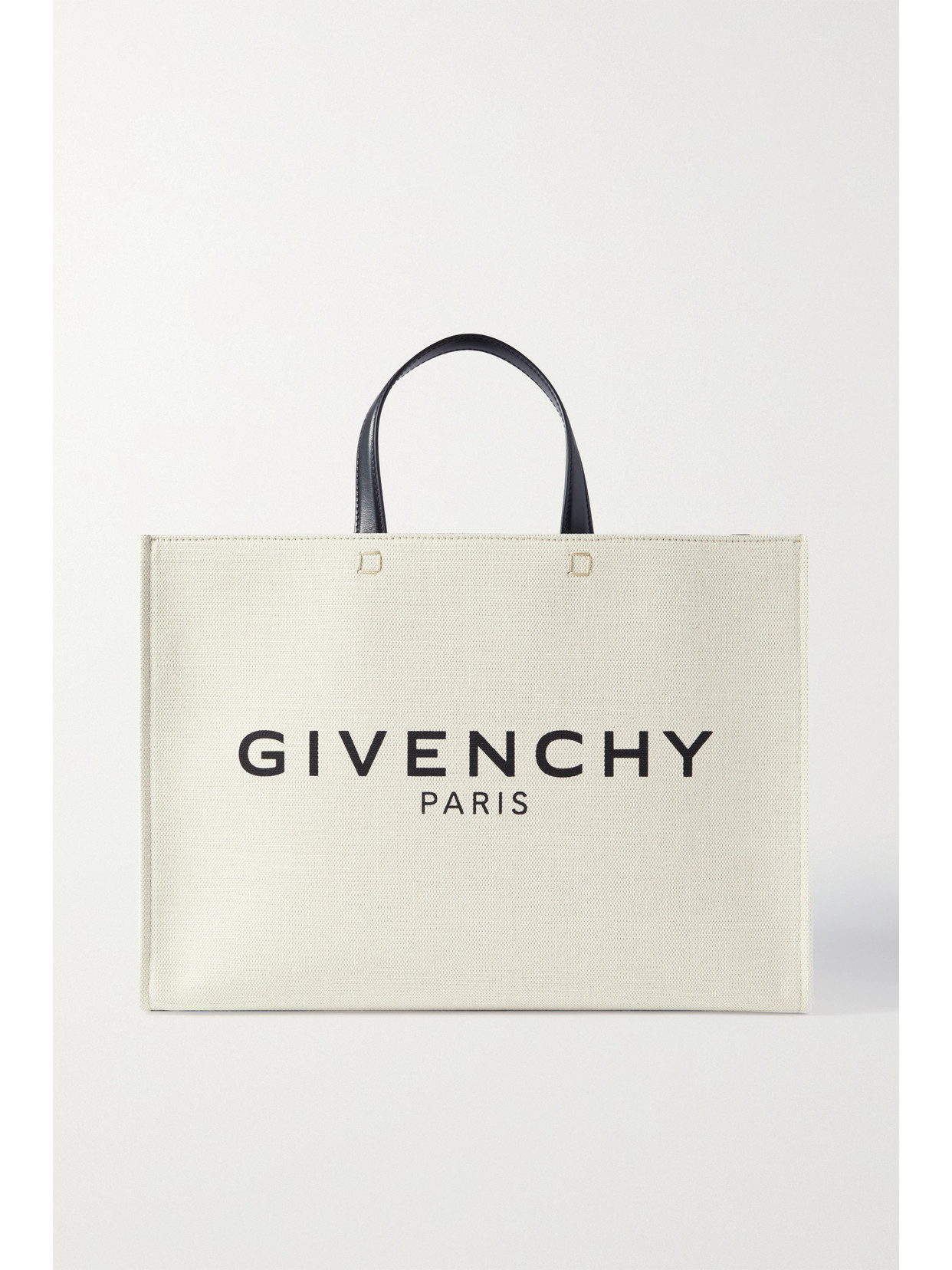 Givenchy - G-tote Medium Leather-trimmed Printed Canvas Tote - Neutrals