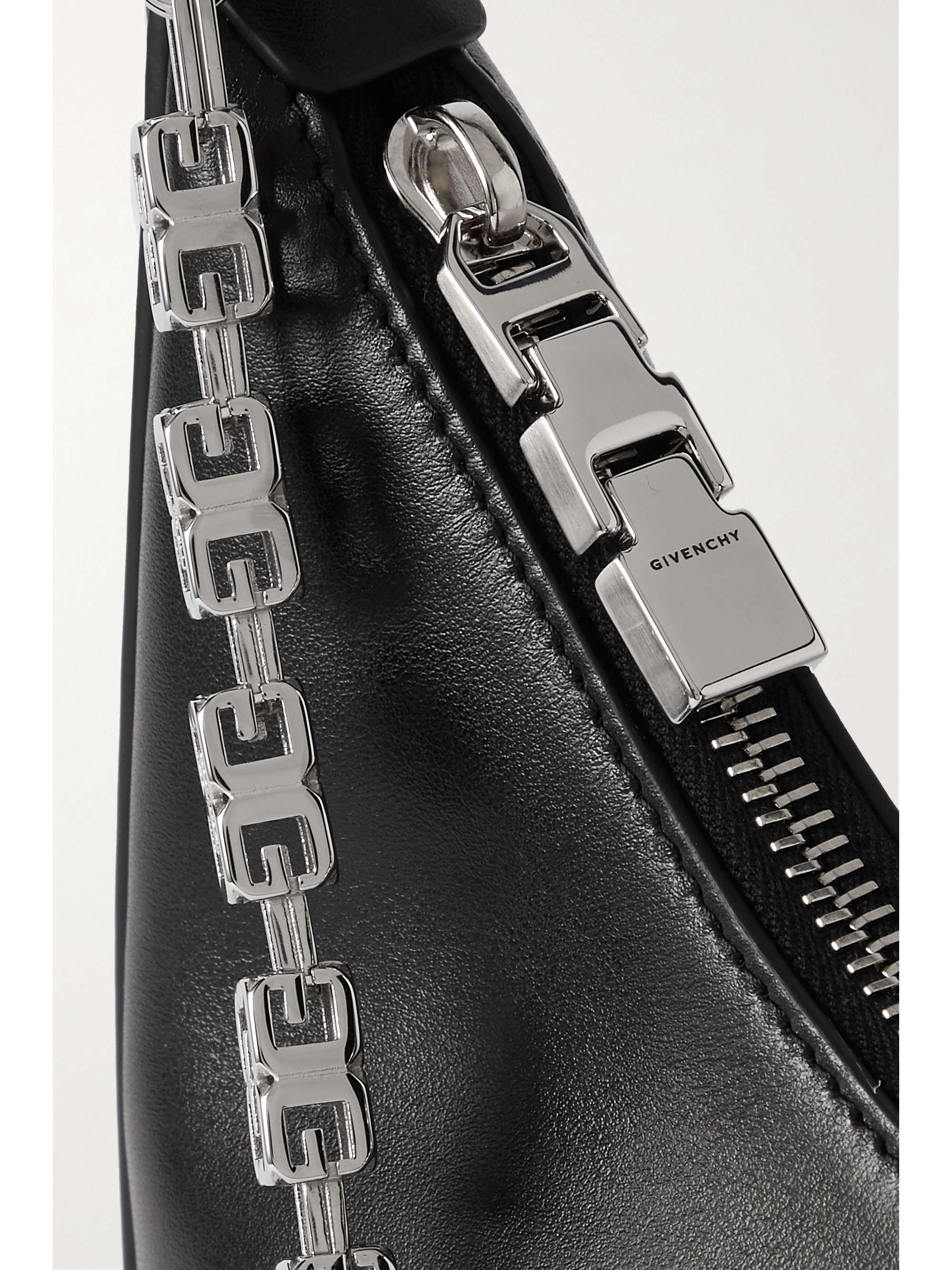 GIVENCHY Moon Cut Out small chain-embellished leather shoulder bag