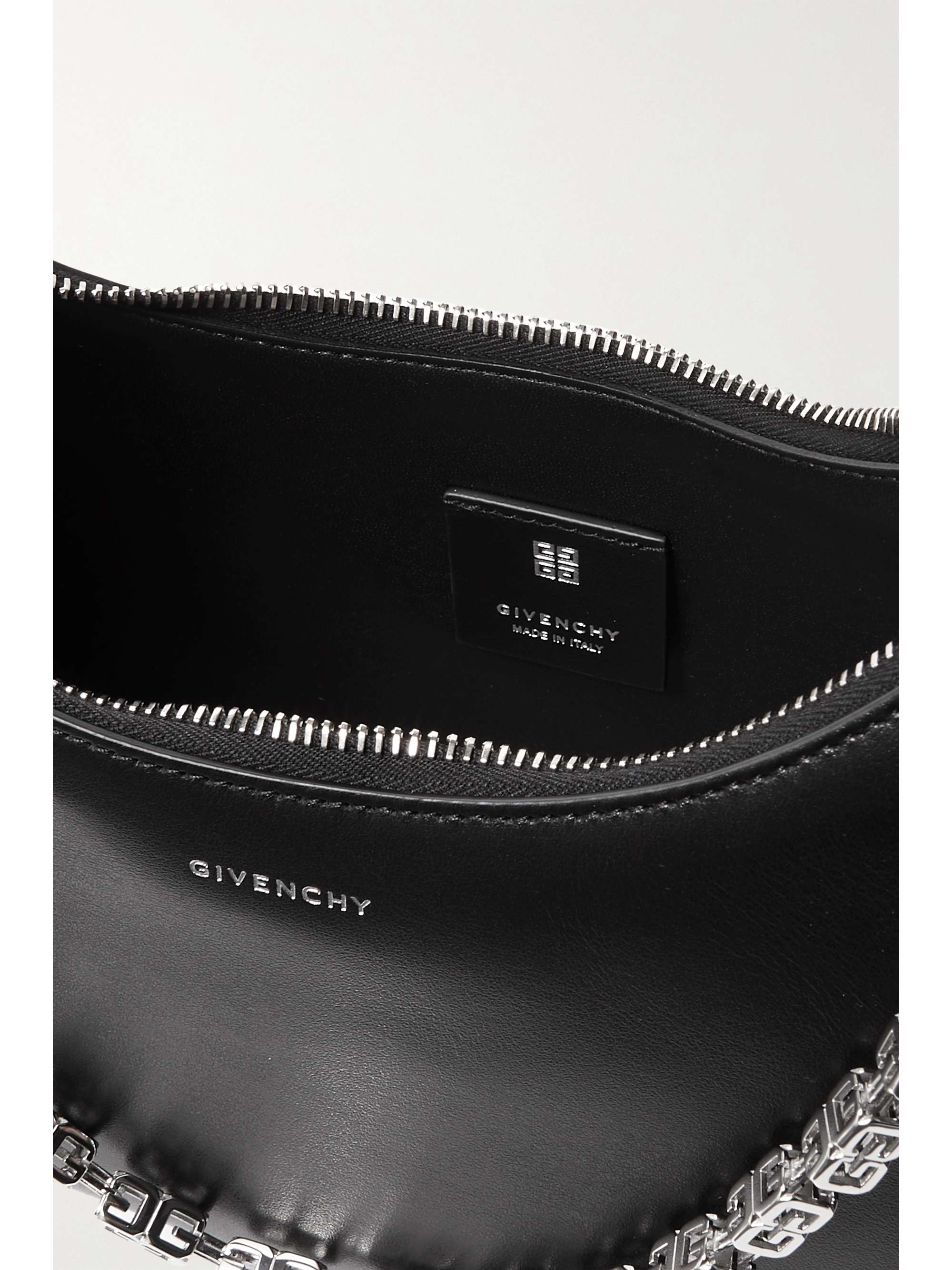 GIVENCHY Moon Cut Out small chain-embellished leather shoulder bag