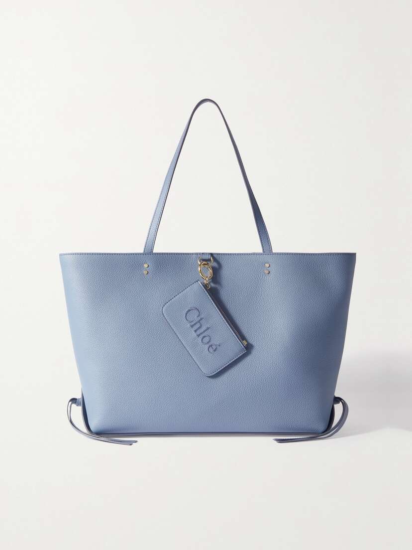 Chloé Sense Textured-leather Tote
