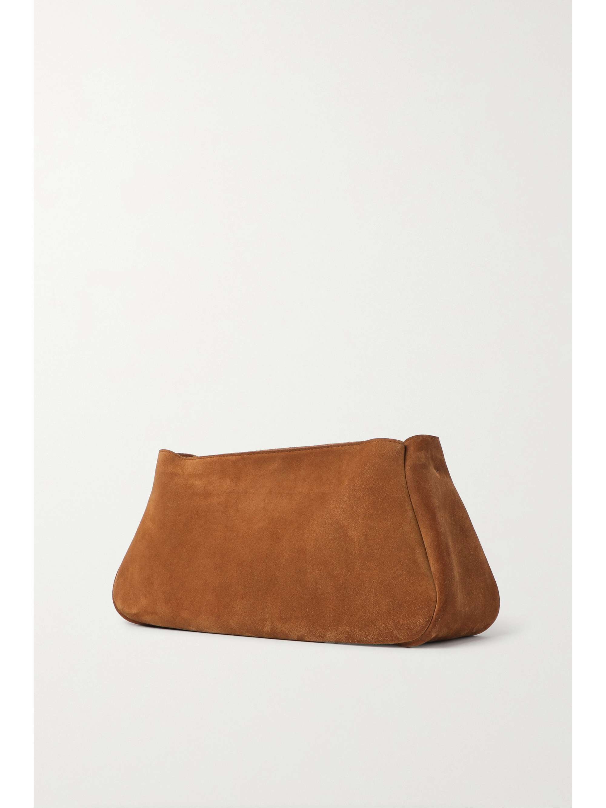 CHLOÉ Marcie tasseled leather and suede shoulder bag