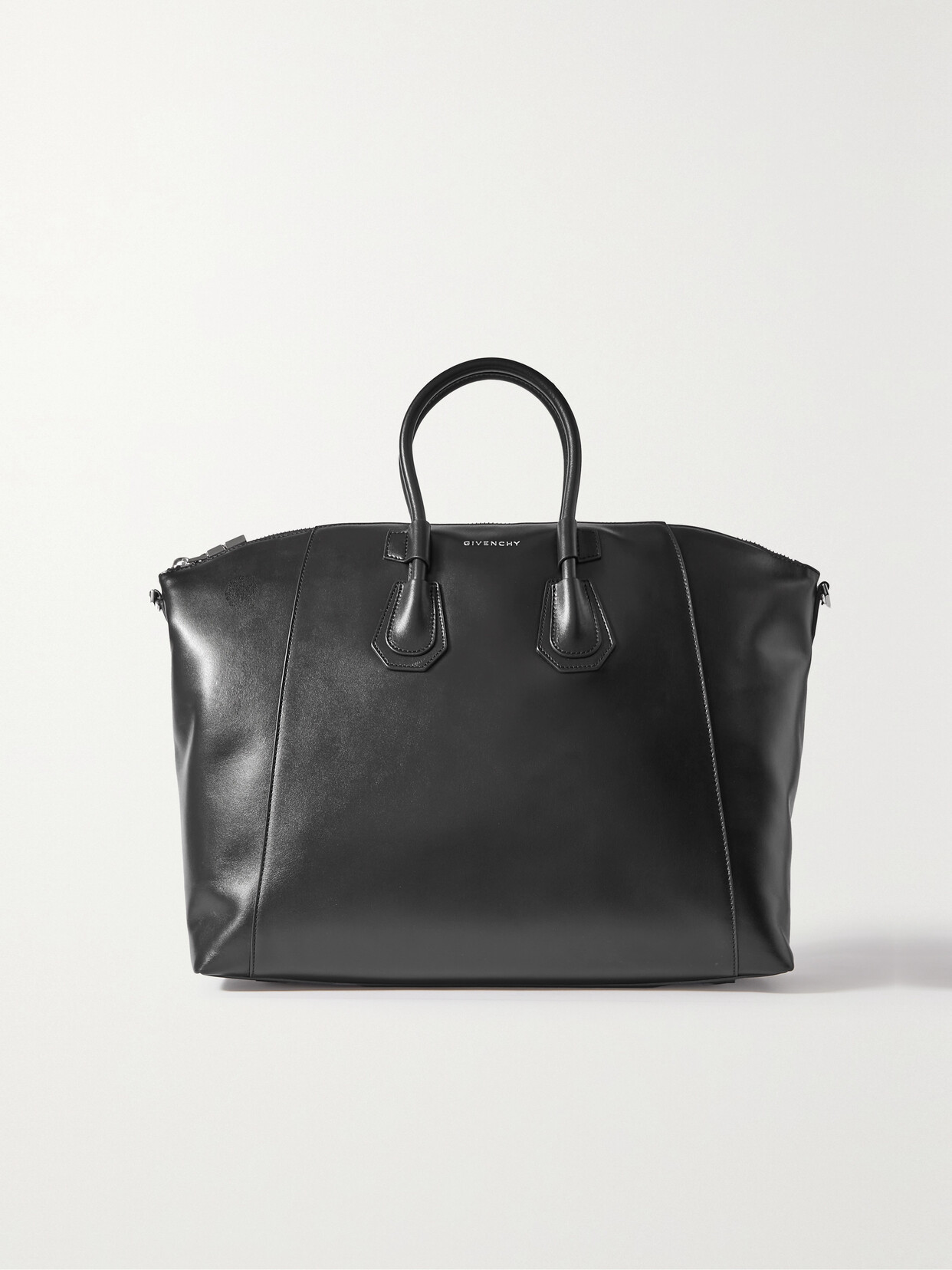 Givenchy - Antigona Sport Medium Leather Tote Bag - Black