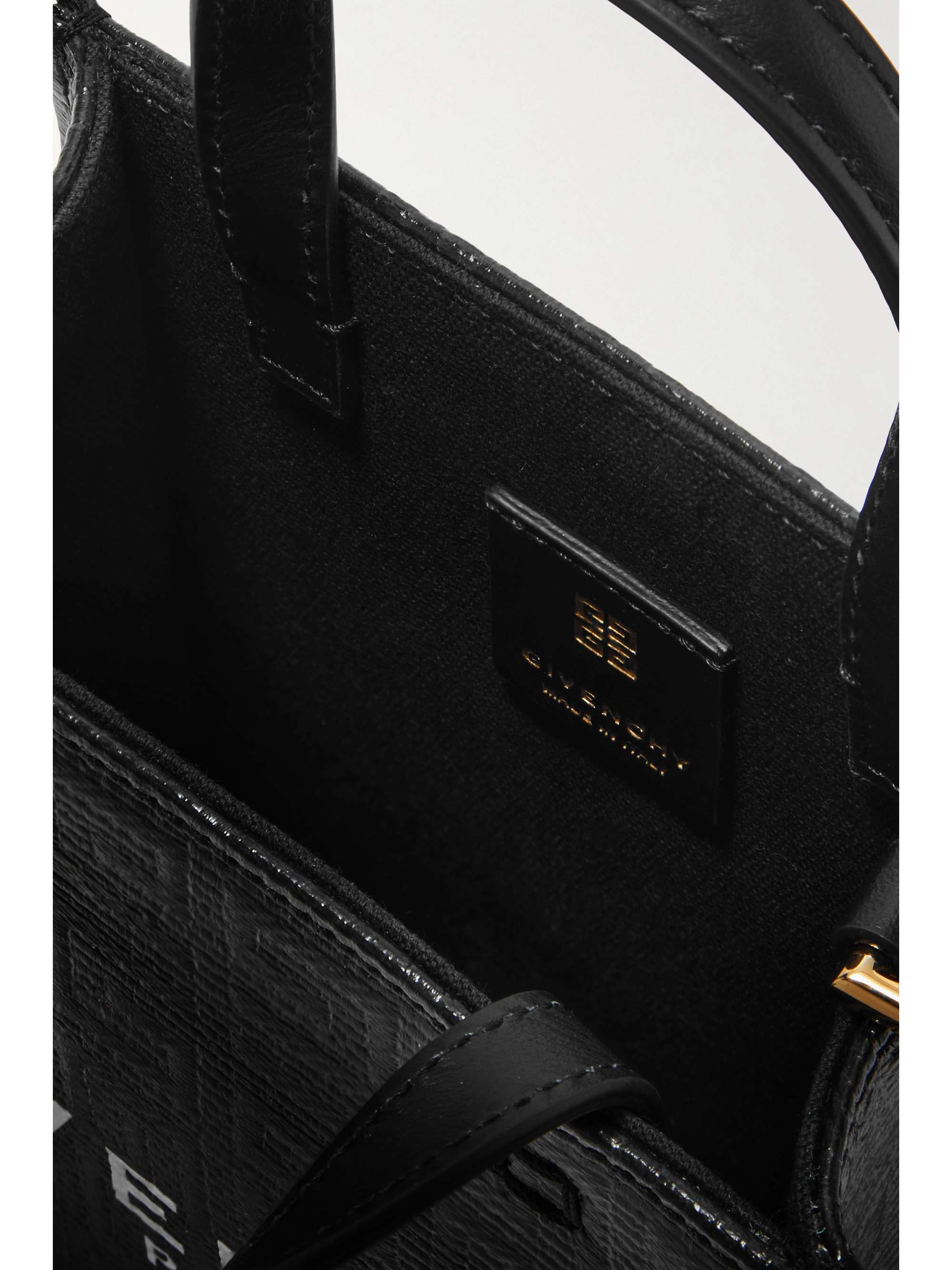 GIVENCHY Sac à main en toile enduite imprimée à finitions en cuir G-Tote Mini