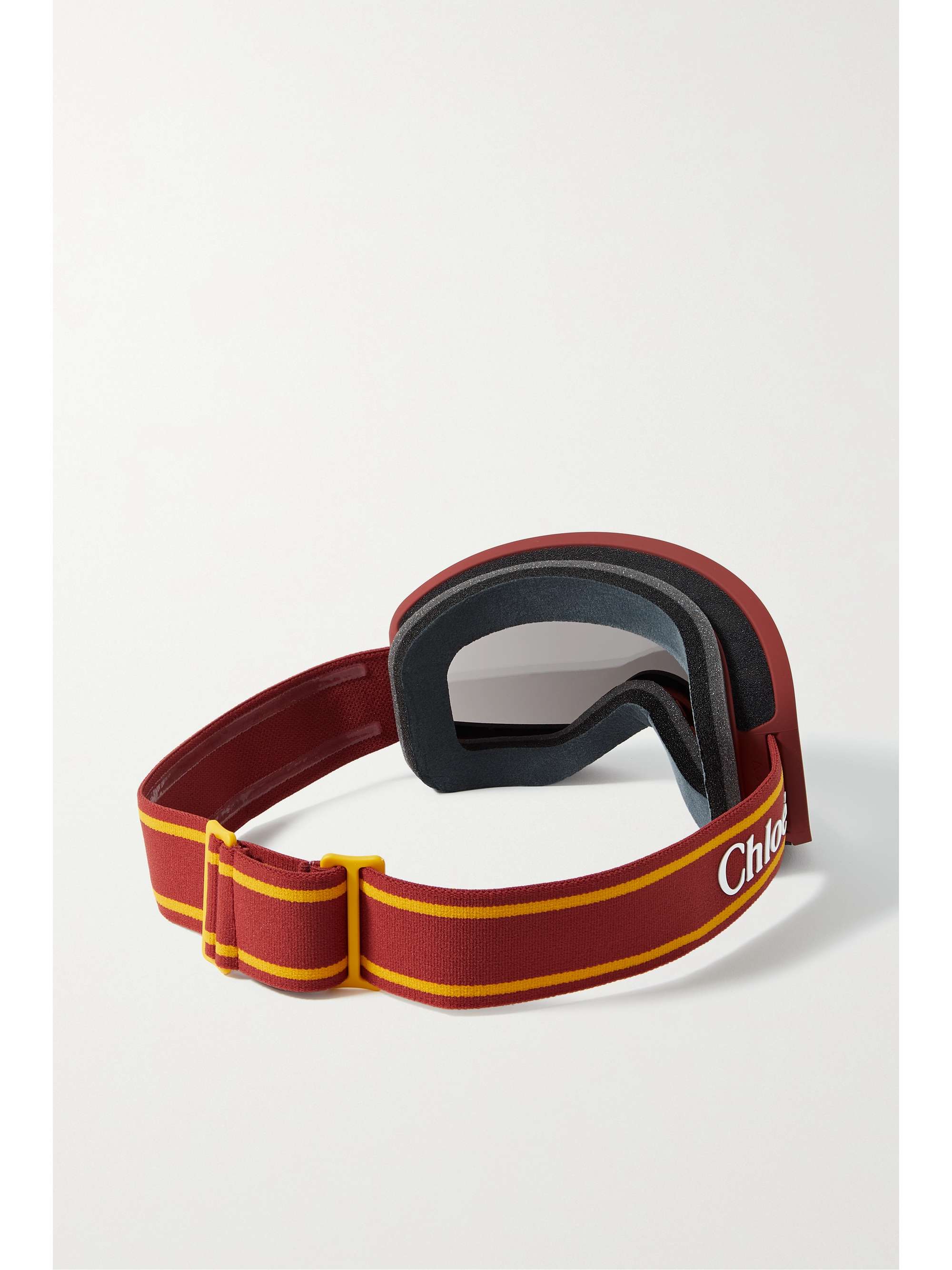 CHLOÉ EYEWEAR Mirrored ski goggles