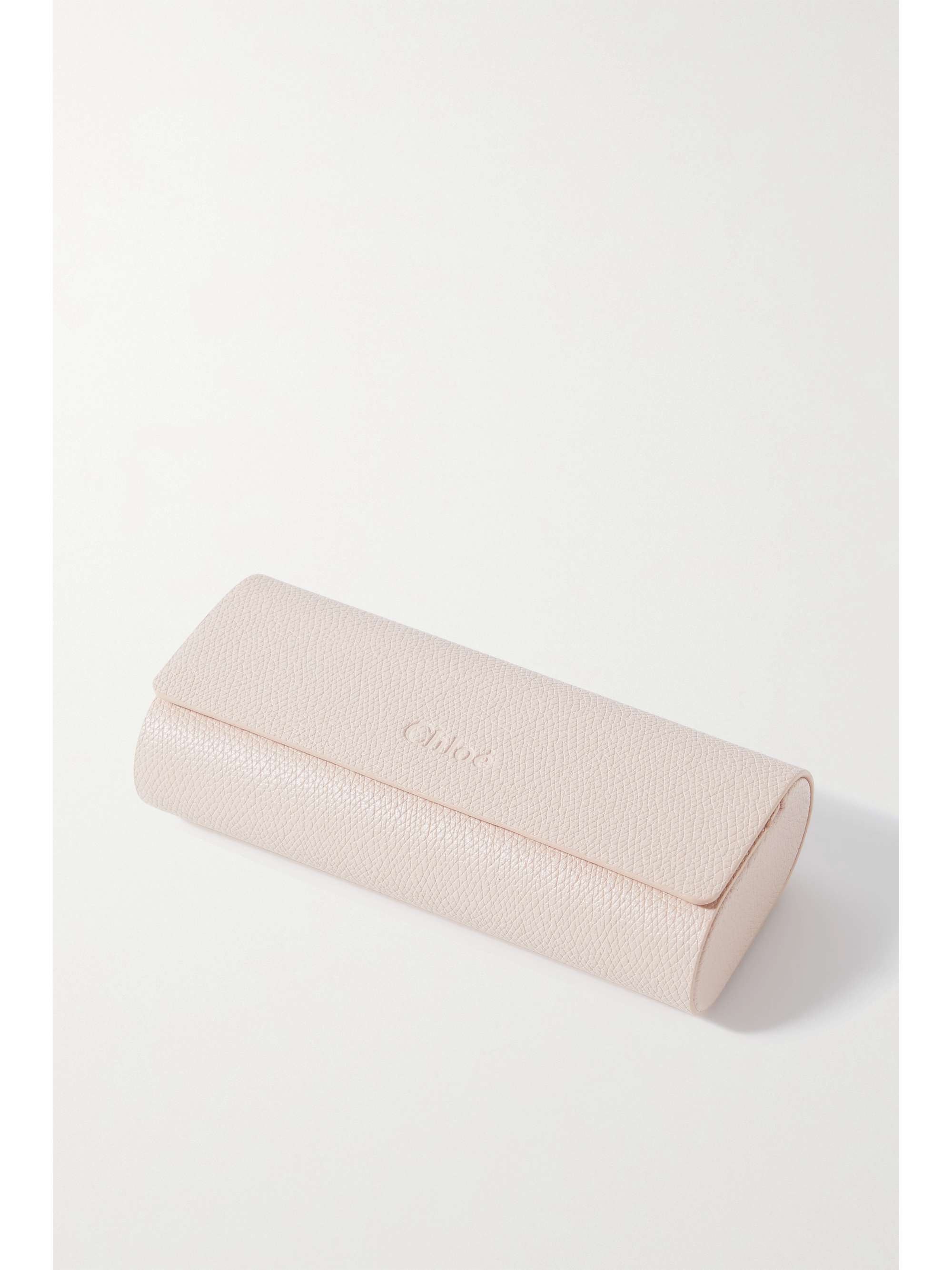 CHLOÉ EYEWEAR Lunettes de soleil rondes oversize en bio-acétate effet écaille