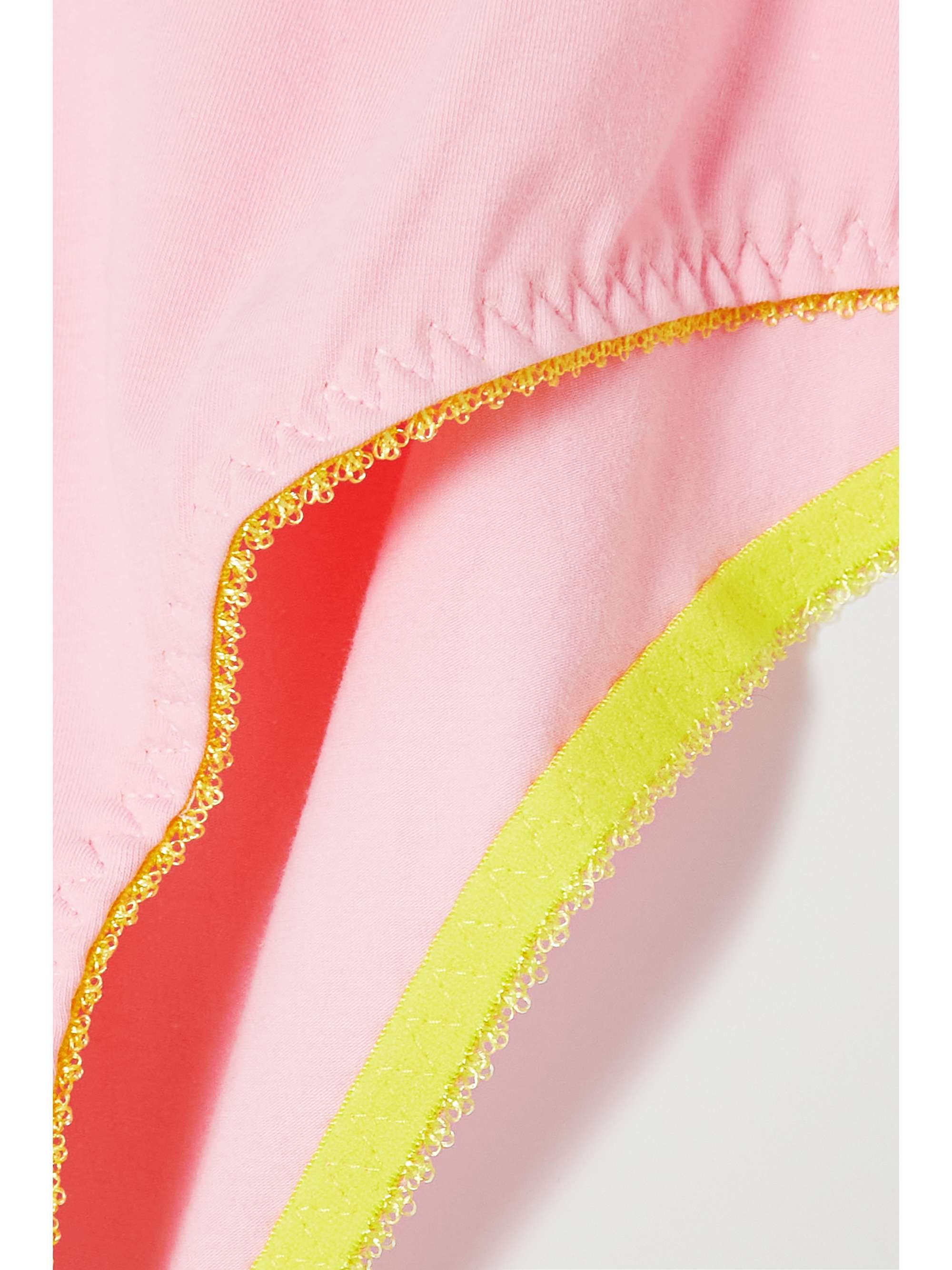 DORA LARSEN + NET SUSTAIN Skyler organic cotton-blend briefs