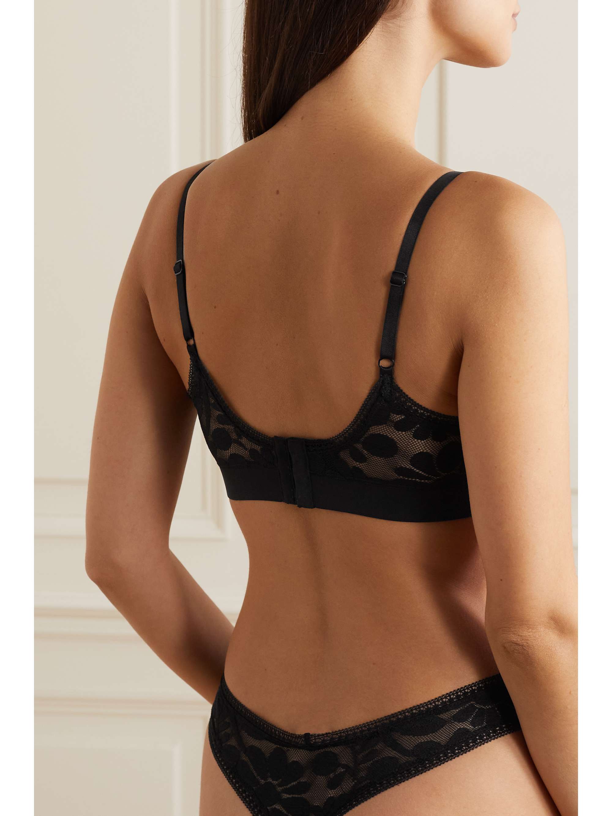ERES Stretch-lace soft-cup bra