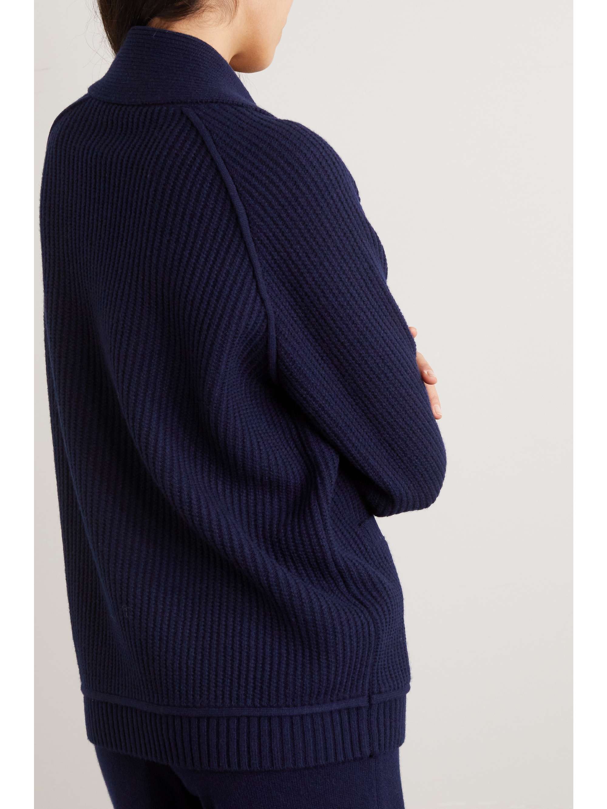 ERES Maxime ribbed wool and cashmere-blend cardigan