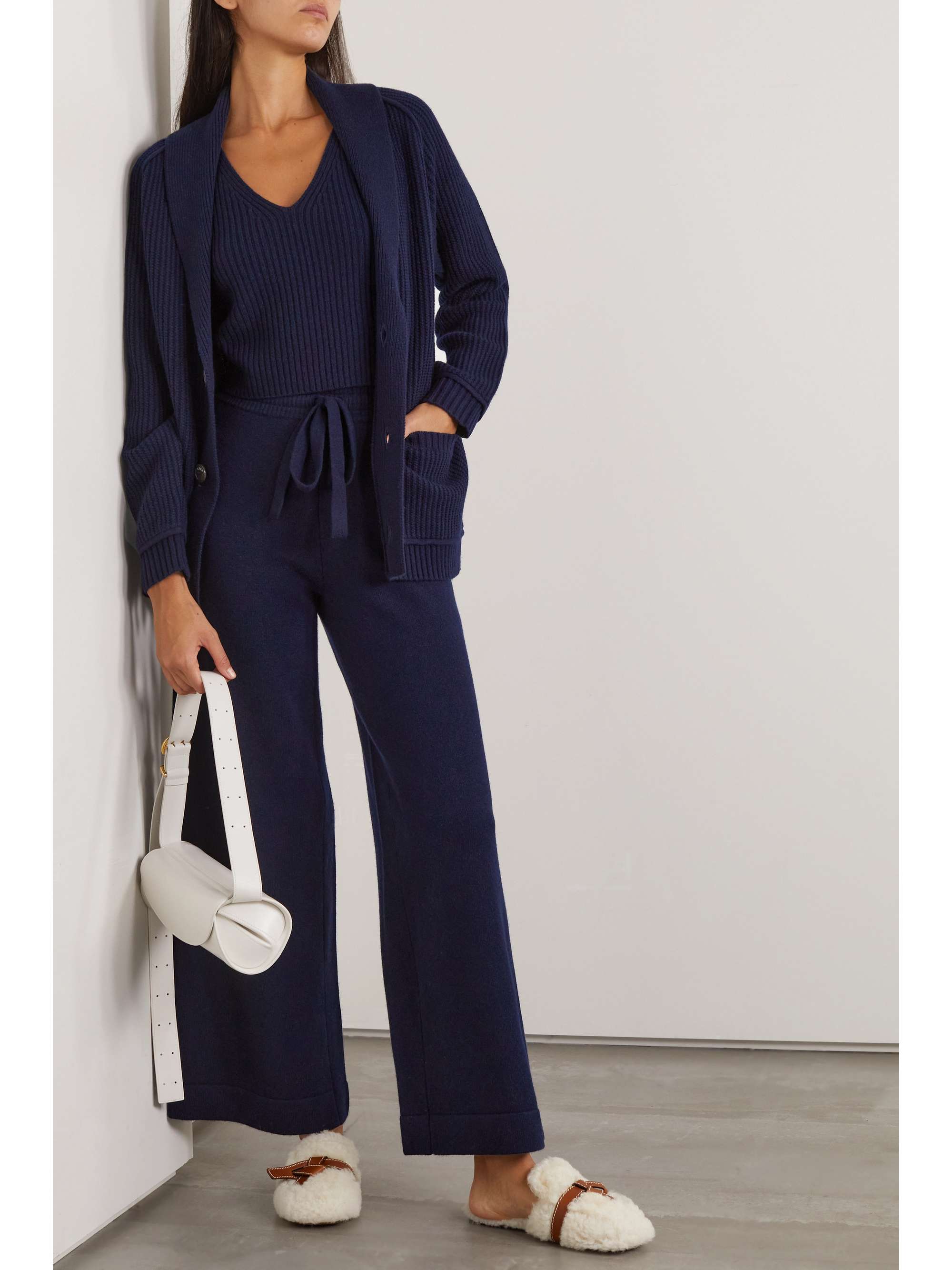 ERES Maxime ribbed wool and cashmere-blend cardigan