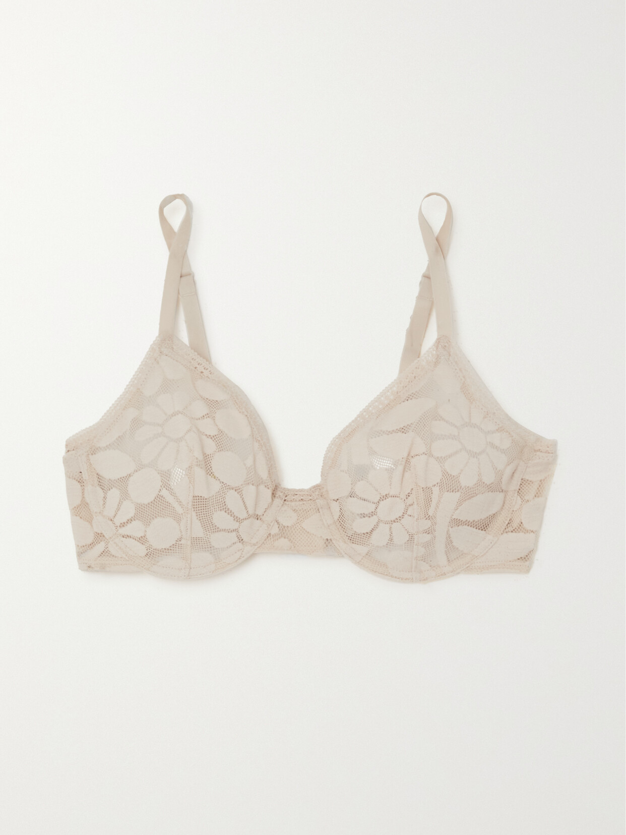 Eres - Fleuris Stretch-lace Underwired Bra - Pink