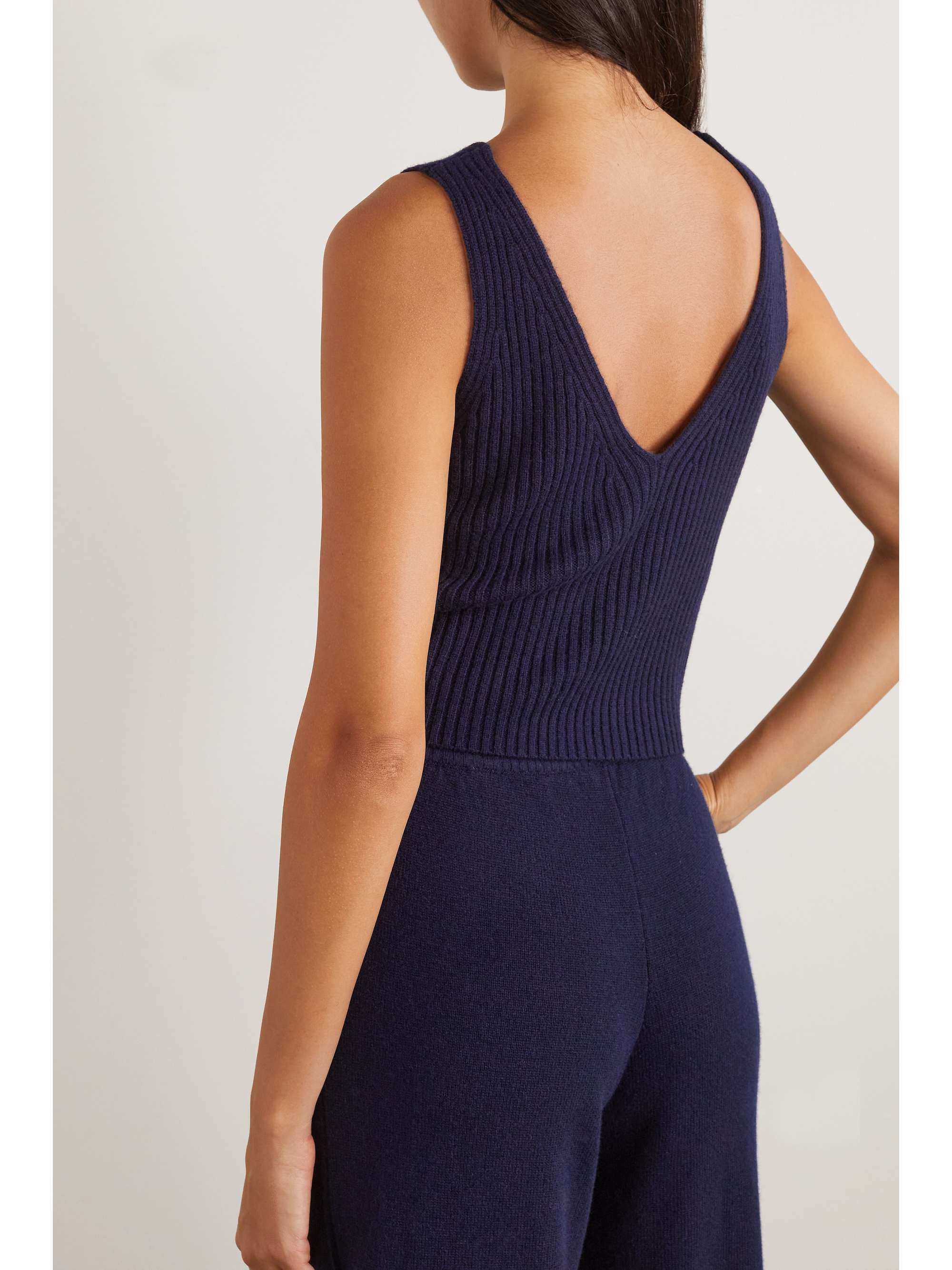 ERES Raphaelle ribbed wool and cashmere-blend tank