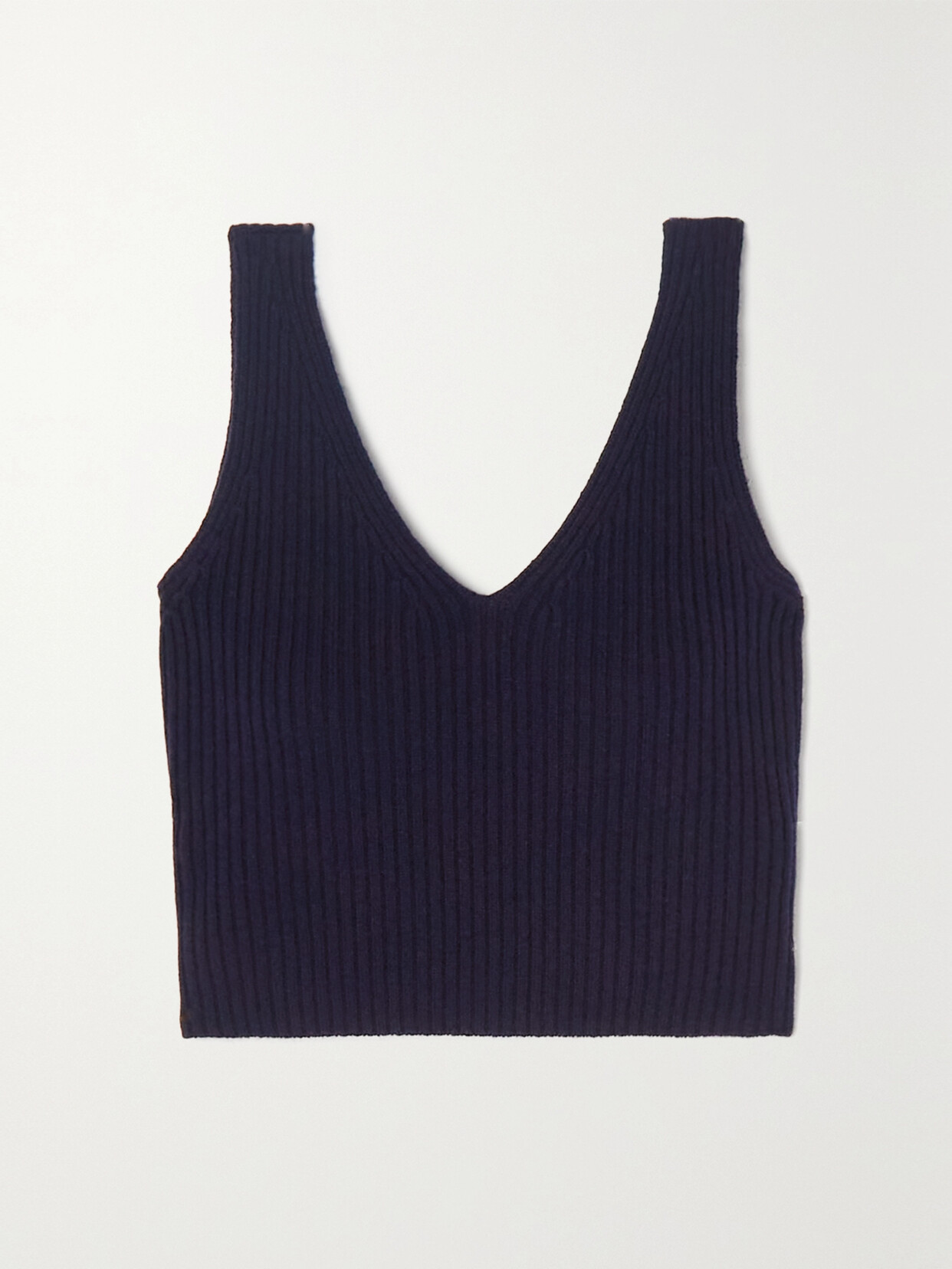 Eres - Raphaelle Ribbed Wool And Cashmere-blend Tank - Blue