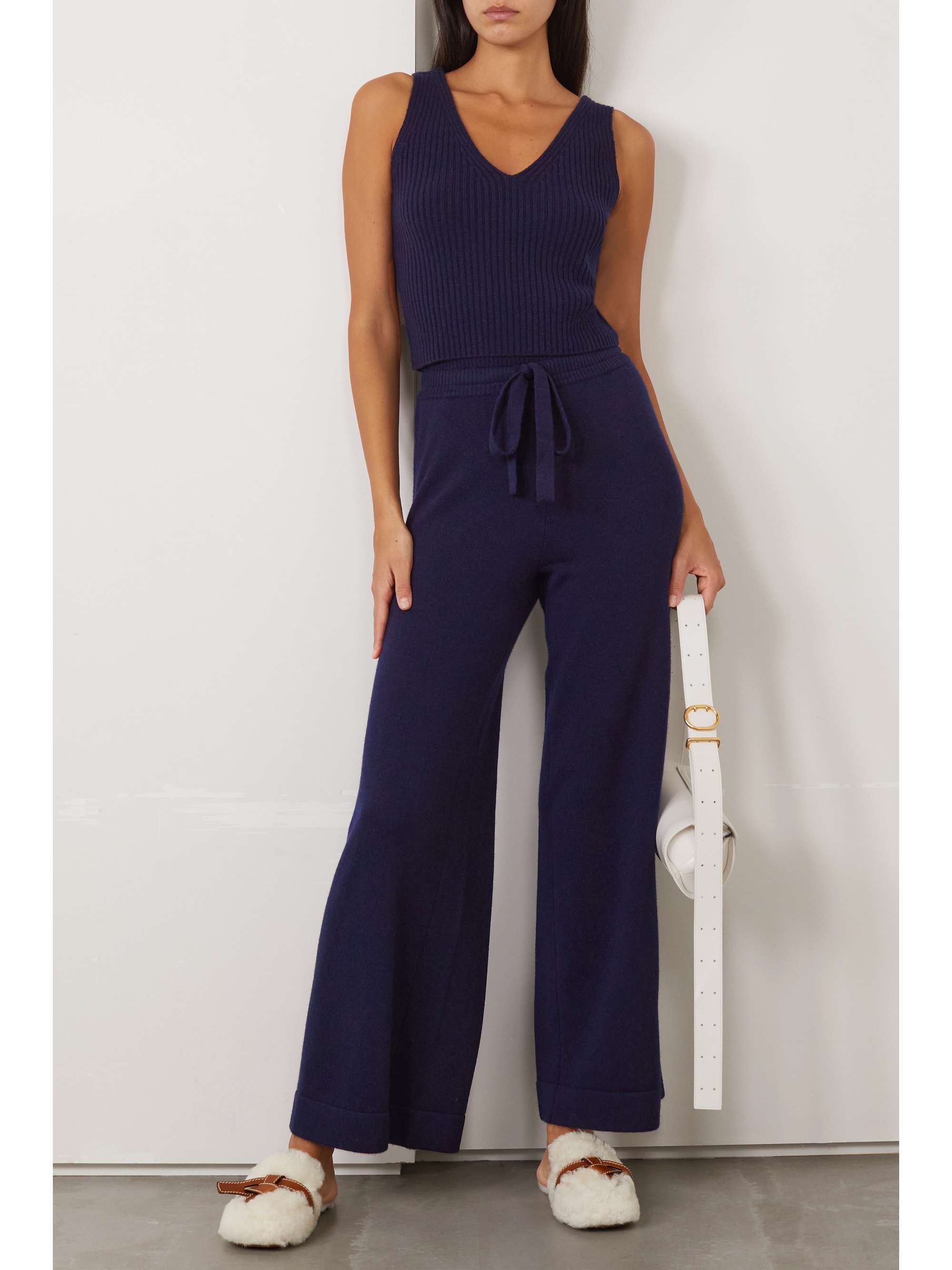 ERES Raphaelle ribbed wool and cashmere-blend tank