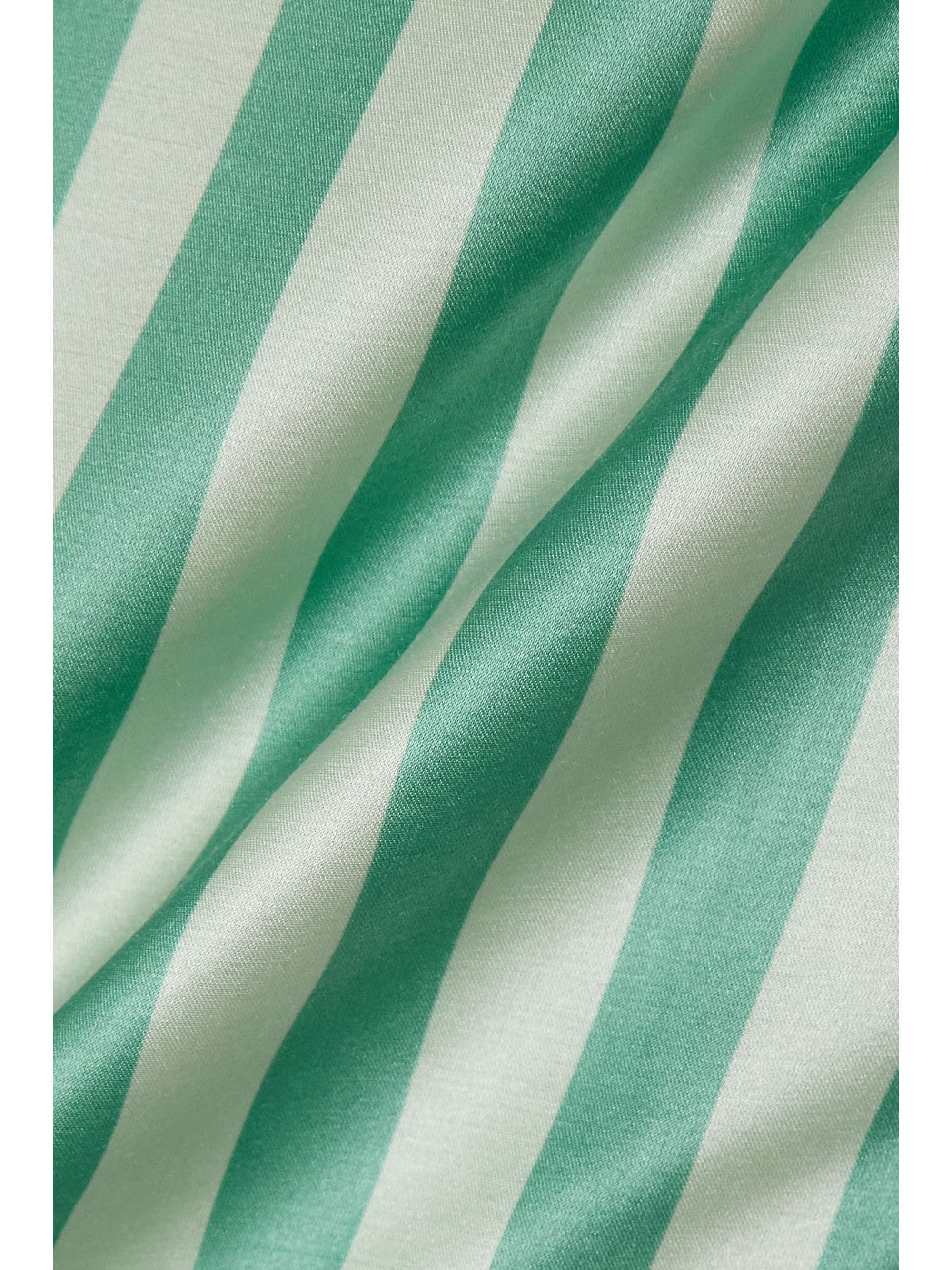 MORGAN LANE Katelyn Fiona striped satin pajama set