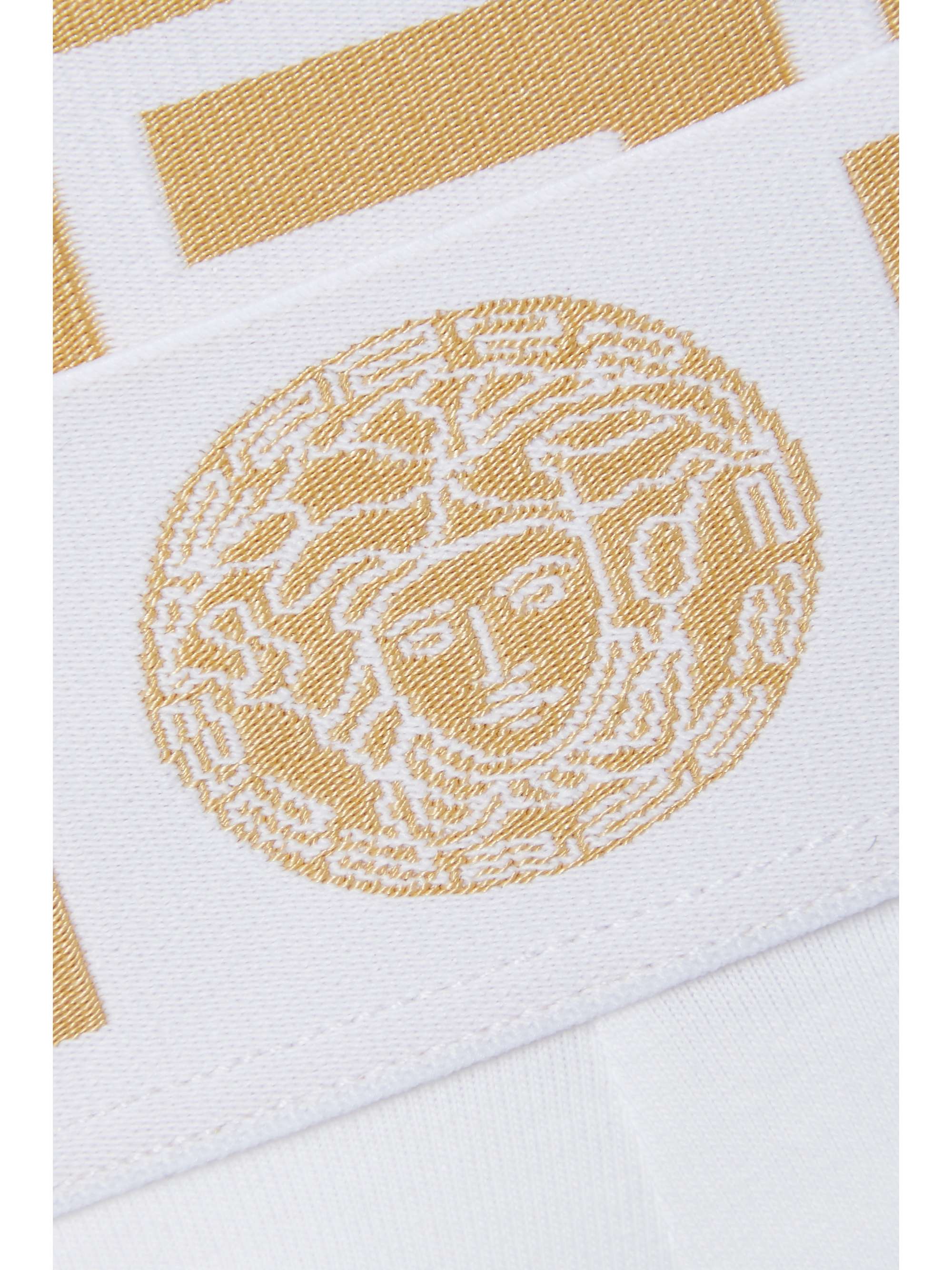 VERSACE Stretch-cotton jersey boy shorts