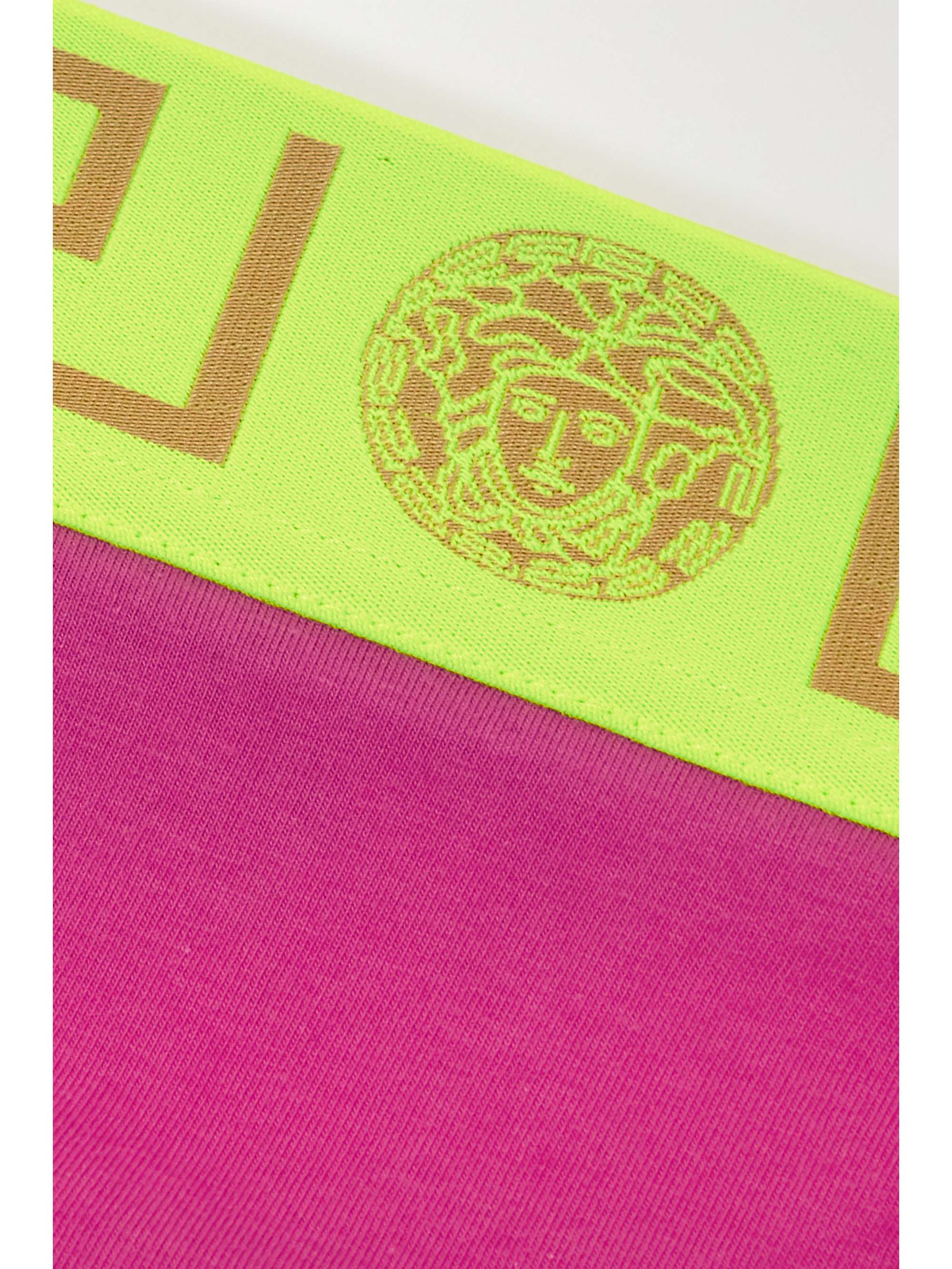 VERSACE Stretch-cotton jersey thong