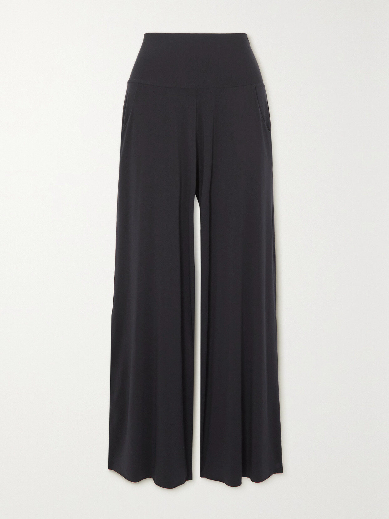 Commando - Stretch-modal Jersey Wide-leg Pants - Black