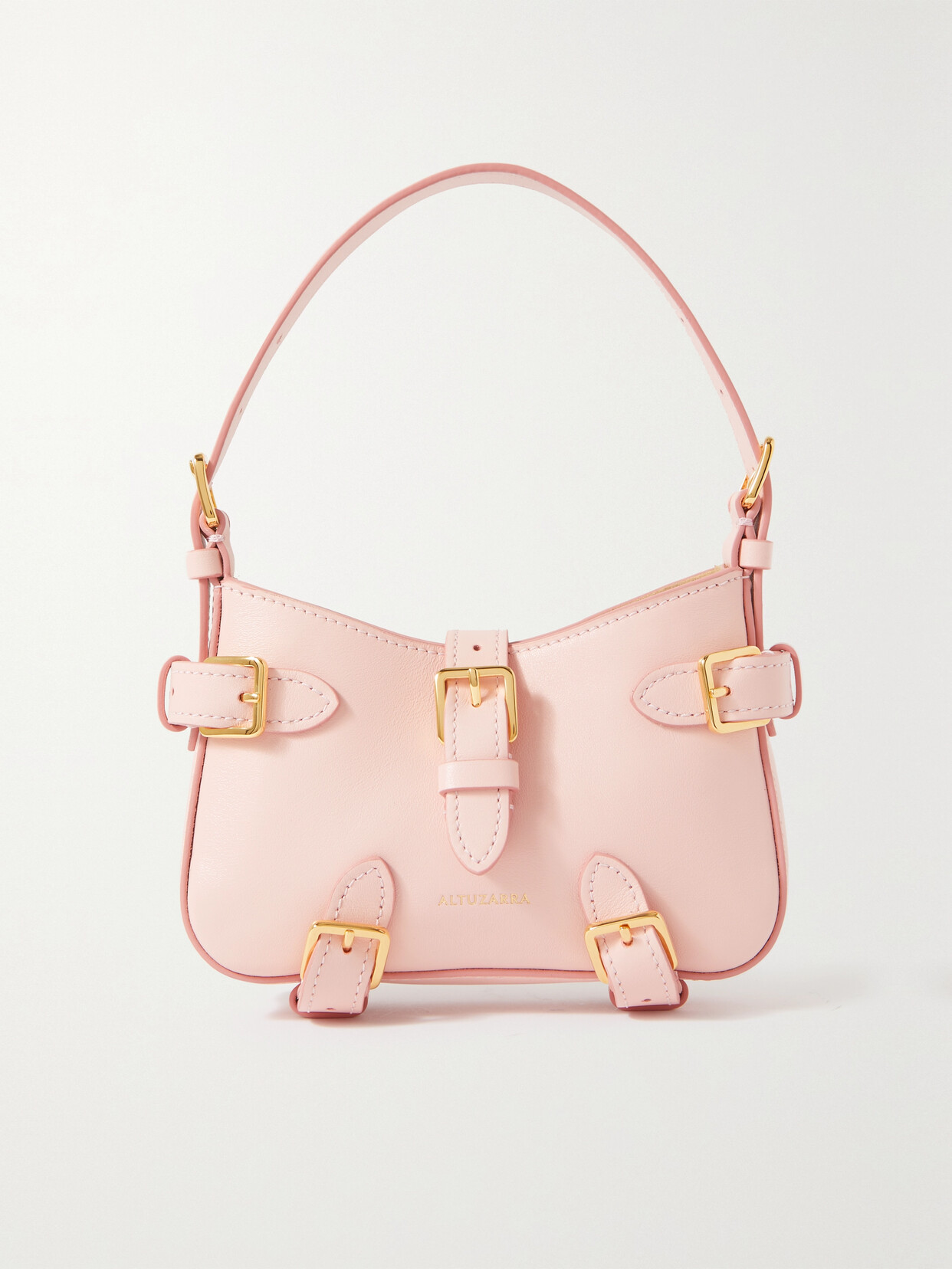 Altuzarra - Play Mini Buckled Leather Shoulder Bag - Pink