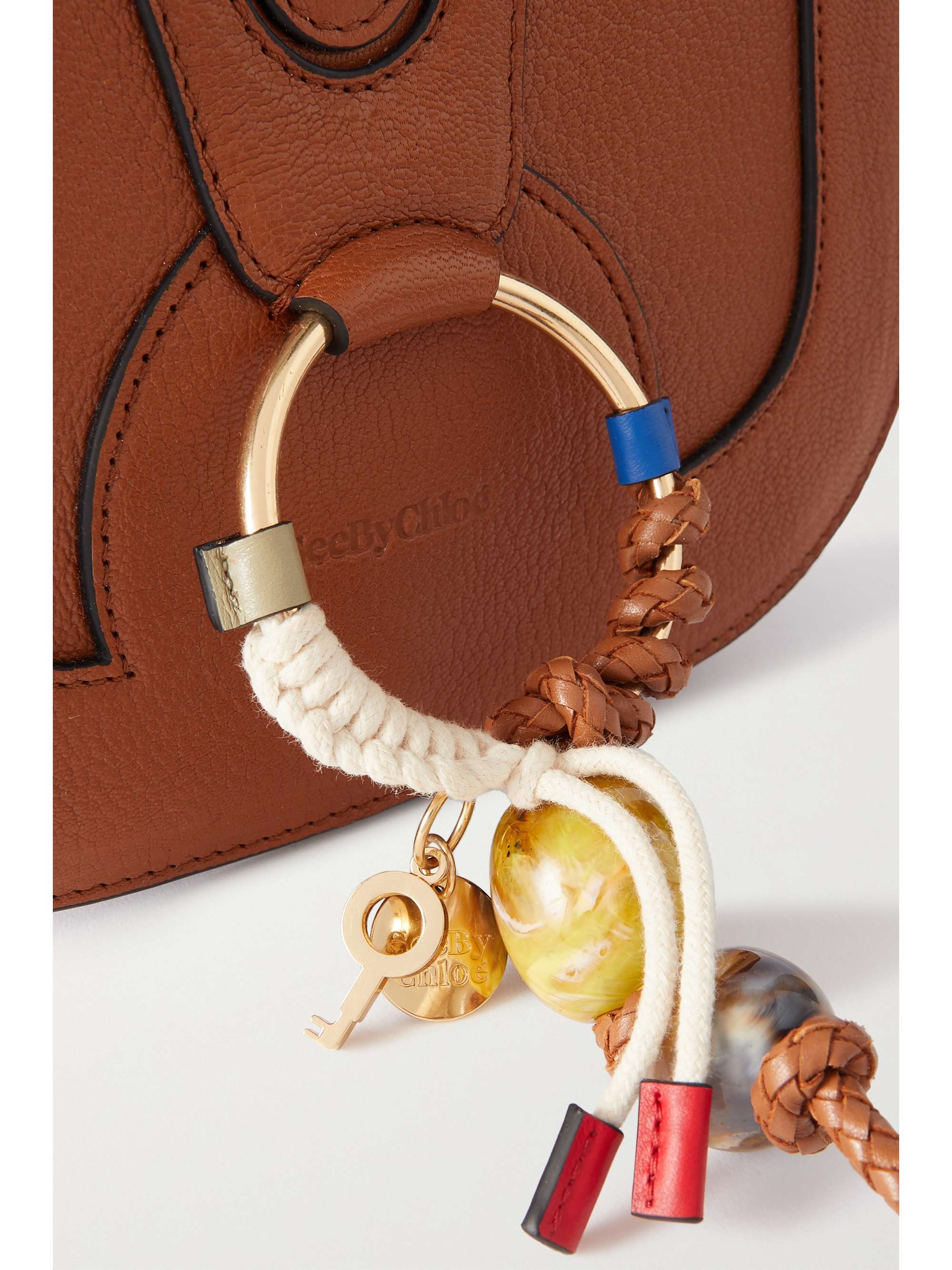 SEE BY CHLOÉ Hana mini textured-leather shoulder bag