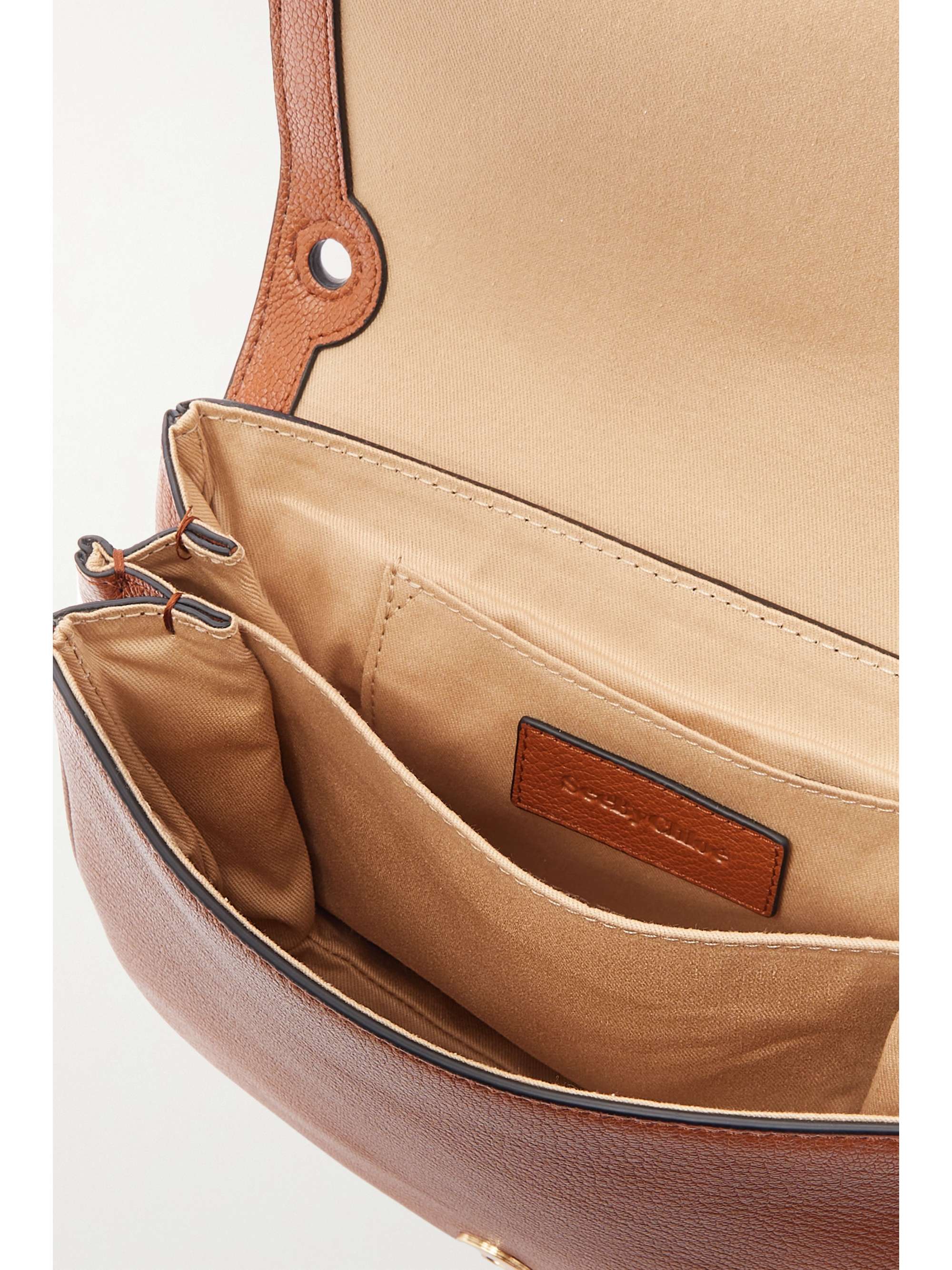 SEE BY CHLOÉ Hana mini textured-leather shoulder bag