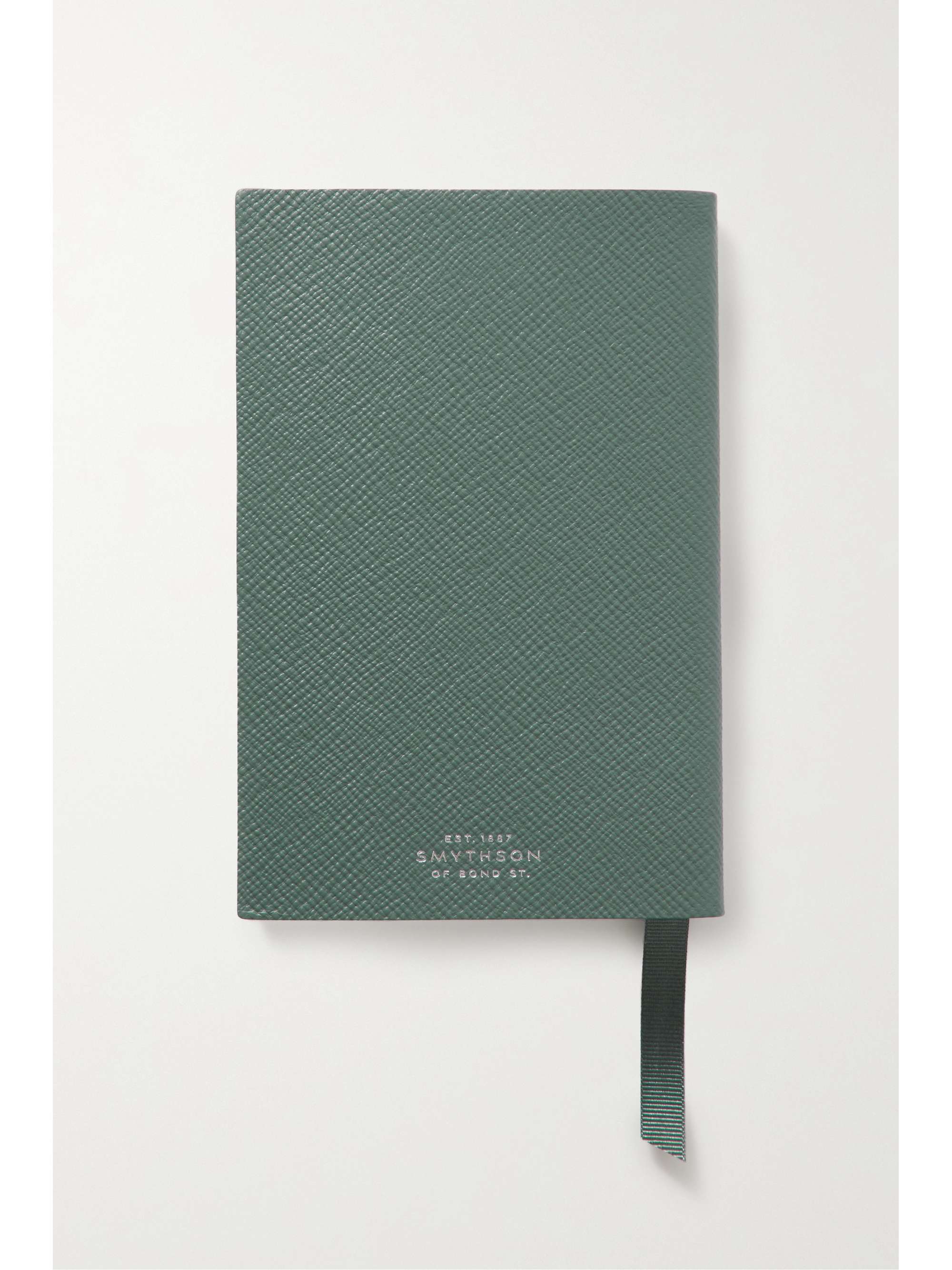 SMYTHSON Textured-leather notebook
