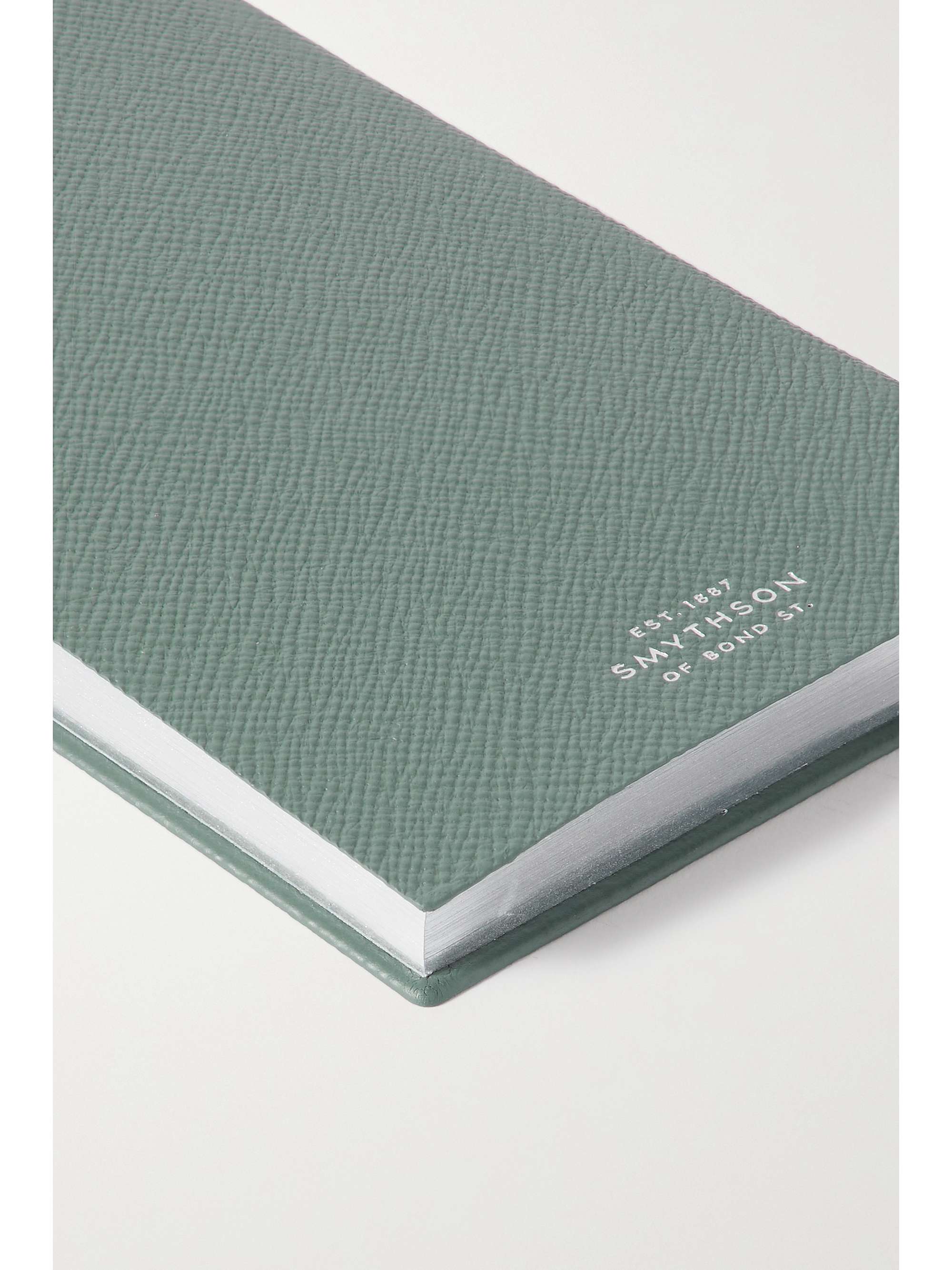 SMYTHSON Textured-leather notebook