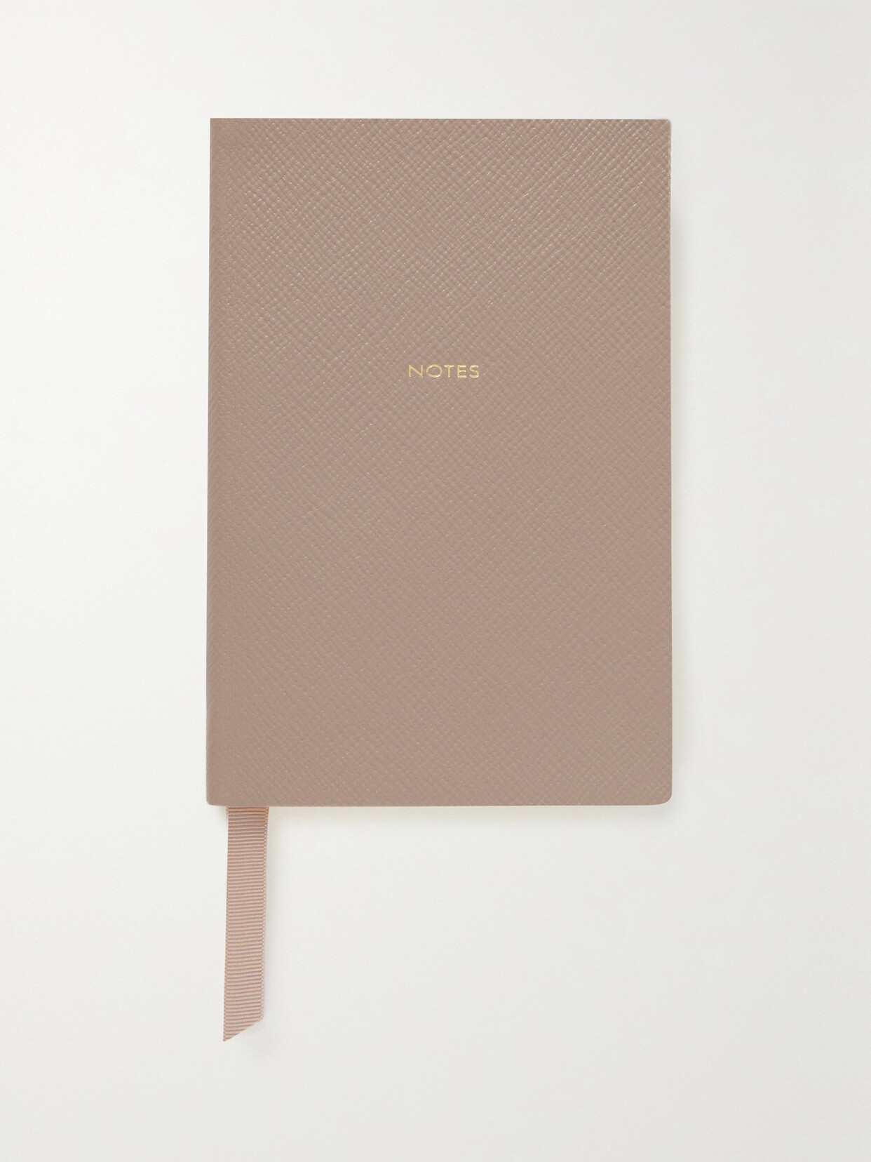 Smythson Panama Notes Chelsea Textured-leather Notebook