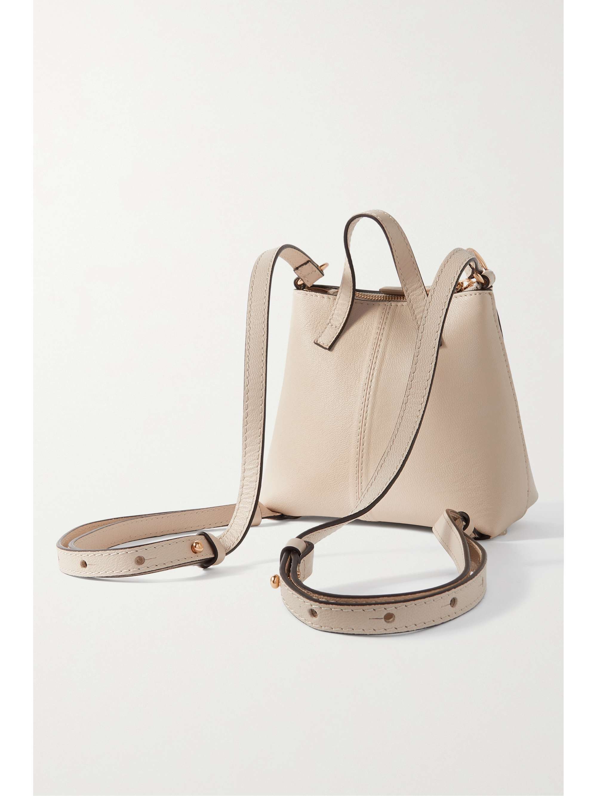 SEE BY CHLOÉ Textured-leather mini bag