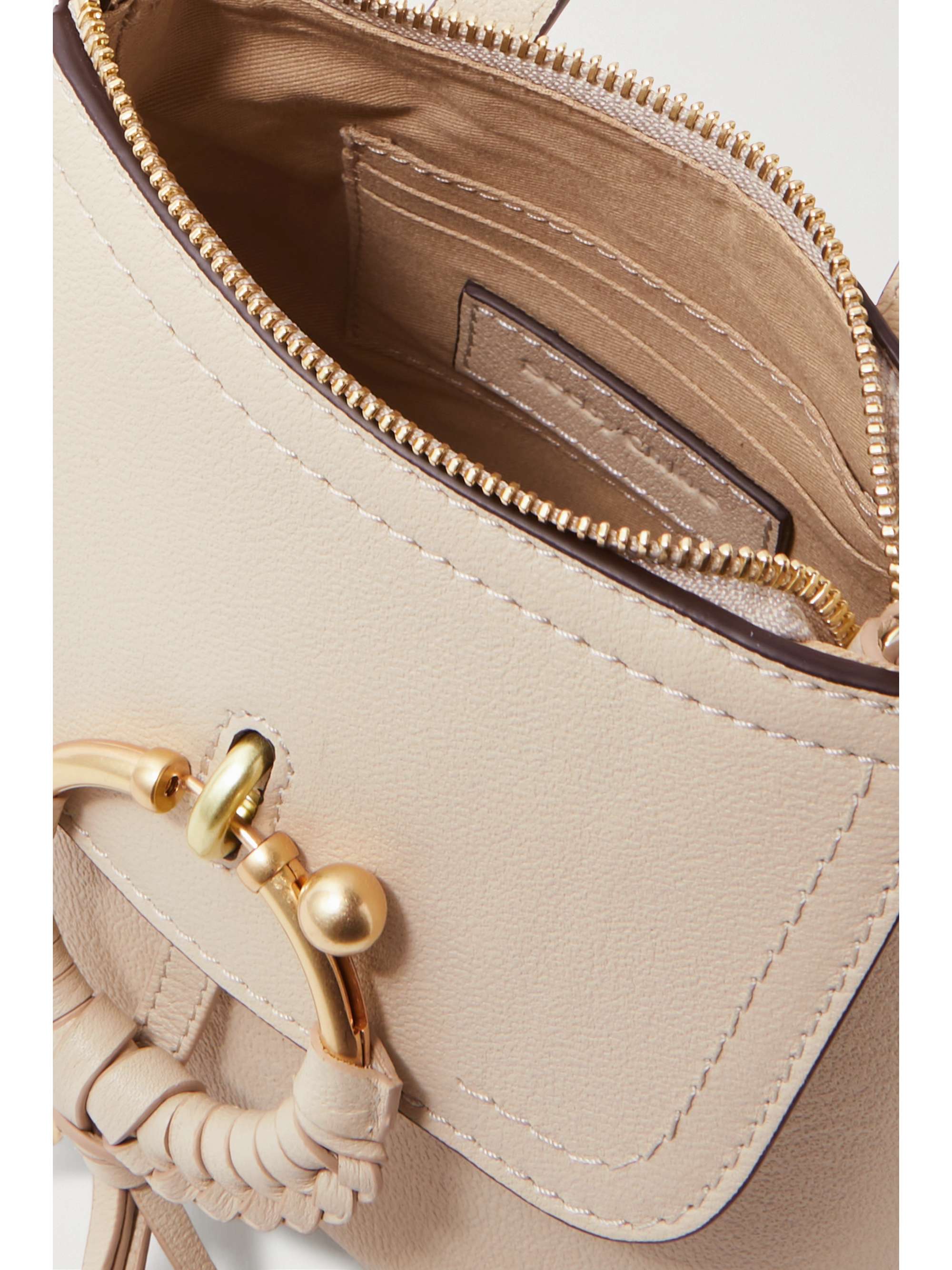 SEE BY CHLOÉ Textured-leather mini bag