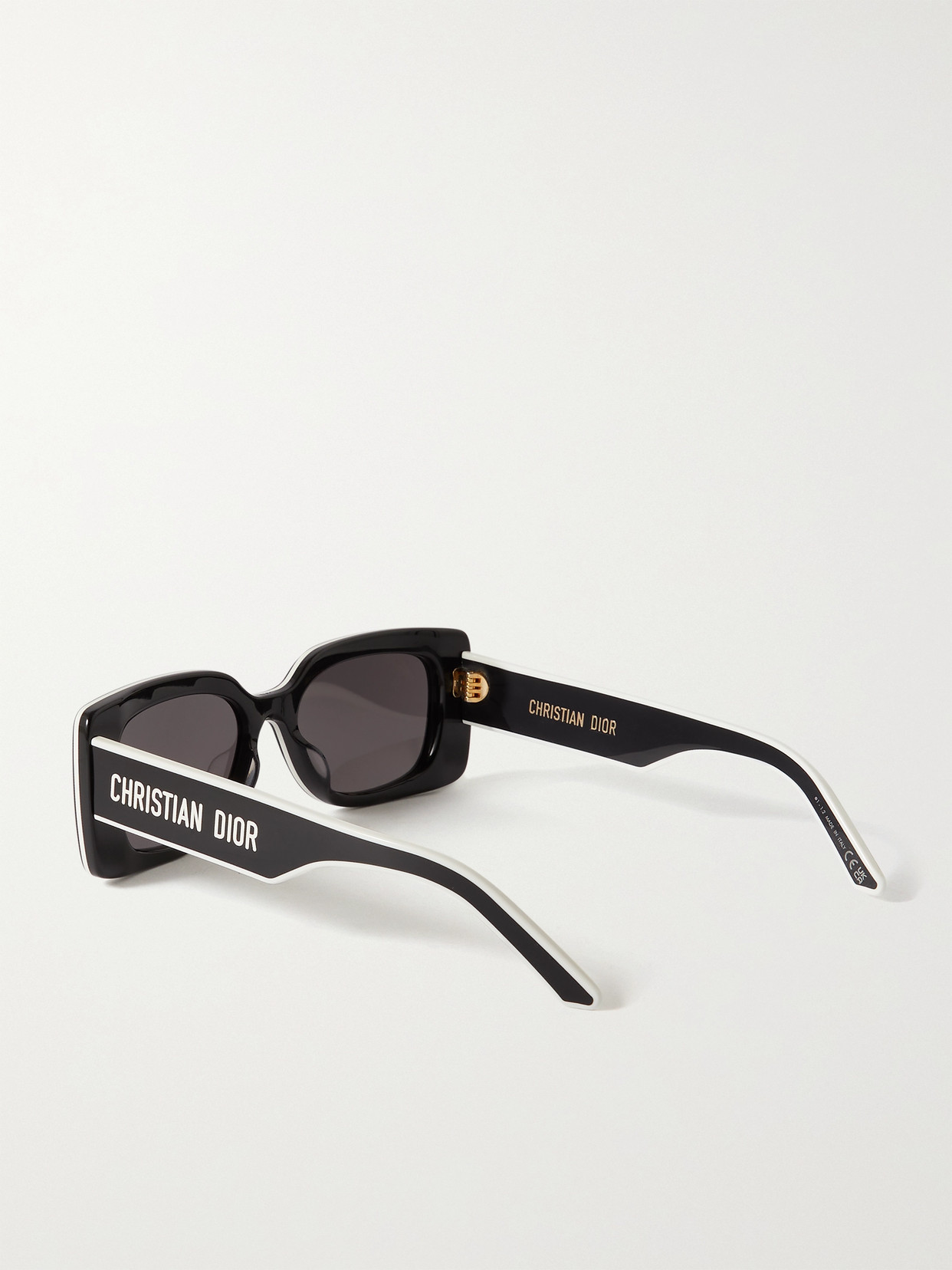 Dior Pacific Square-frame Acetate Sunglasses In Black