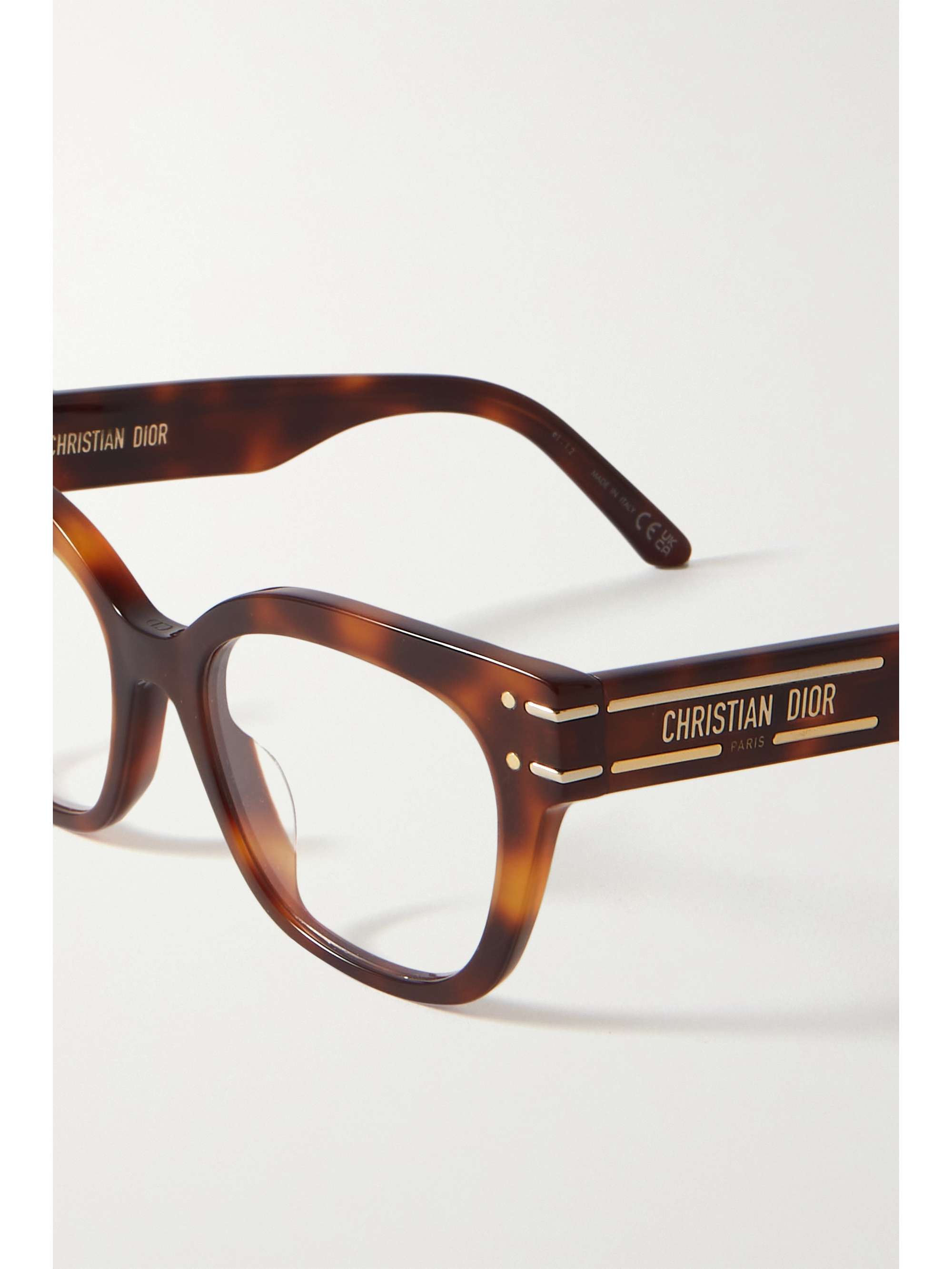 DIOR EYEWEAR DiorSignatureO B2I square-frame tortoiseshell acetate sunglasses
