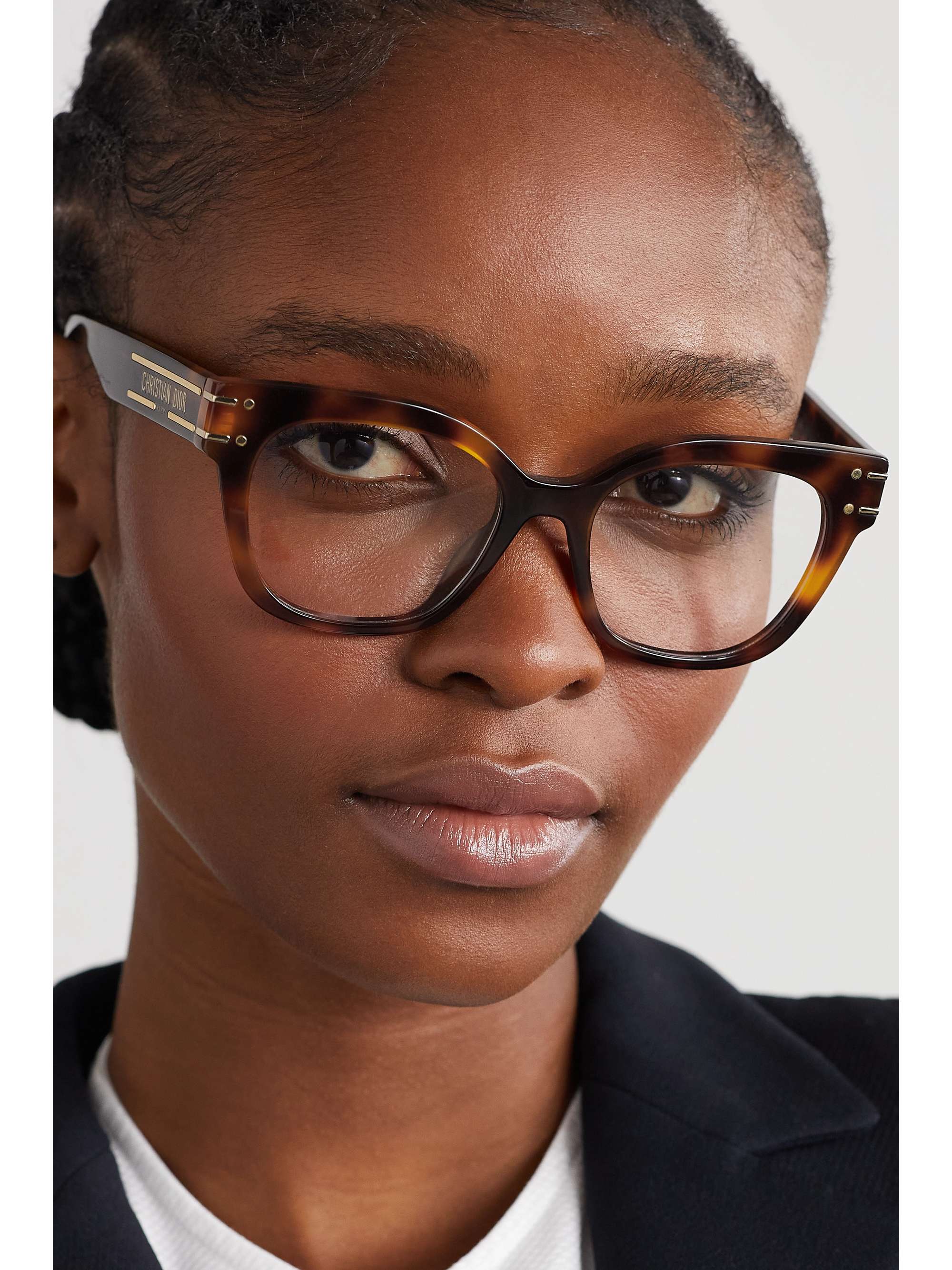 DIOR EYEWEAR DiorSignatureO B2I square-frame tortoiseshell acetate sunglasses
