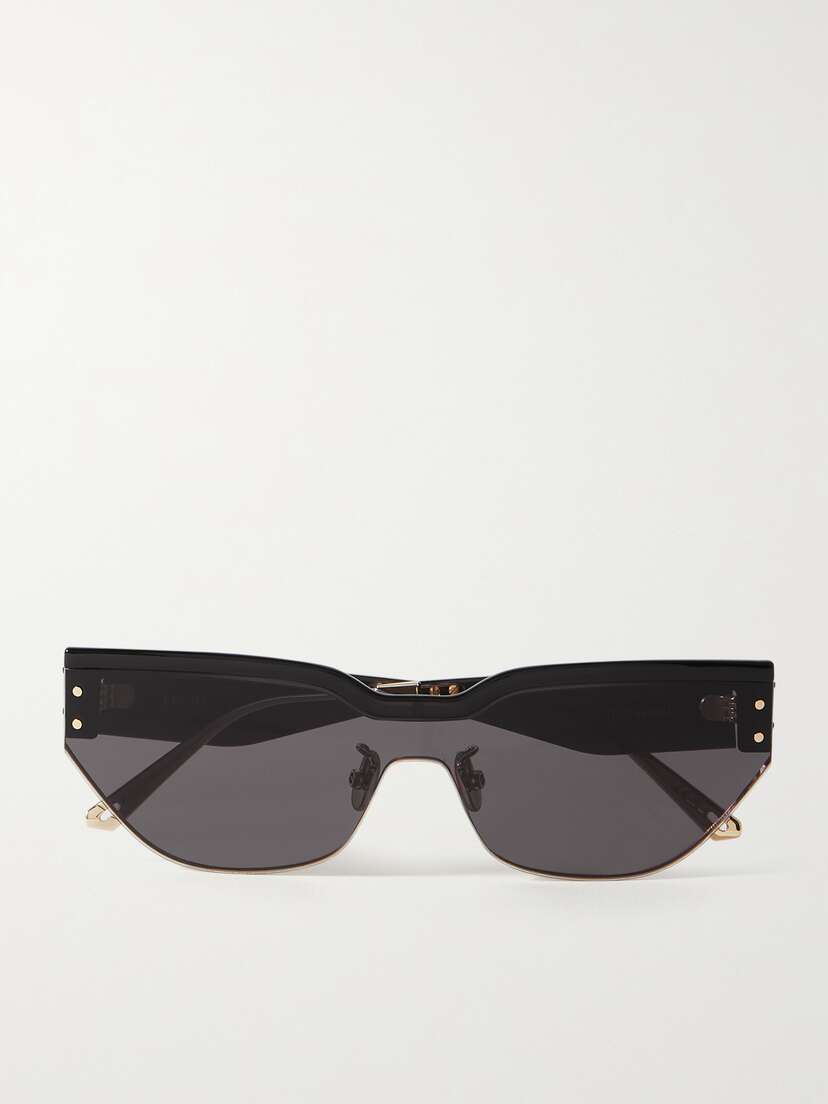 DIOR Eyewear Diorclub M3u D-frame Acetate And Gold-tone Sunglasses