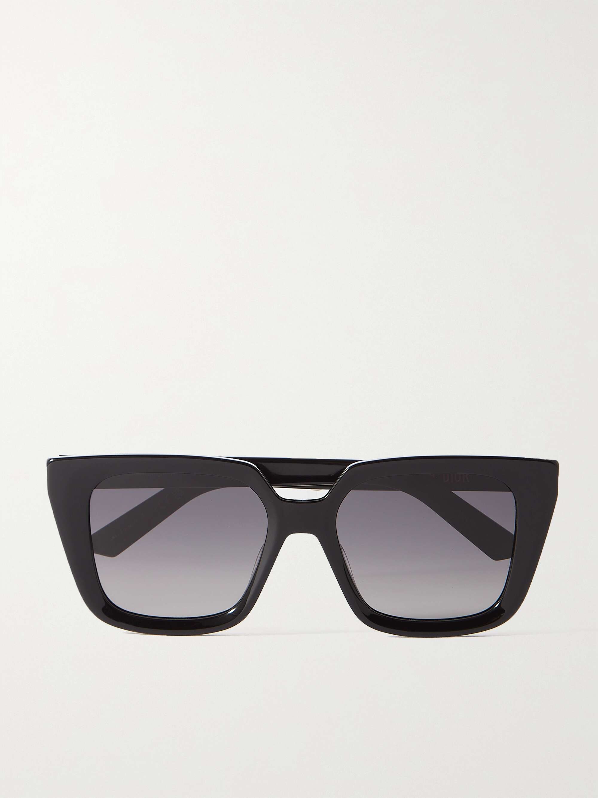 DIOR EYEWEAR DiorMidnight S1I oversized square-frame acetate sunglasses ...