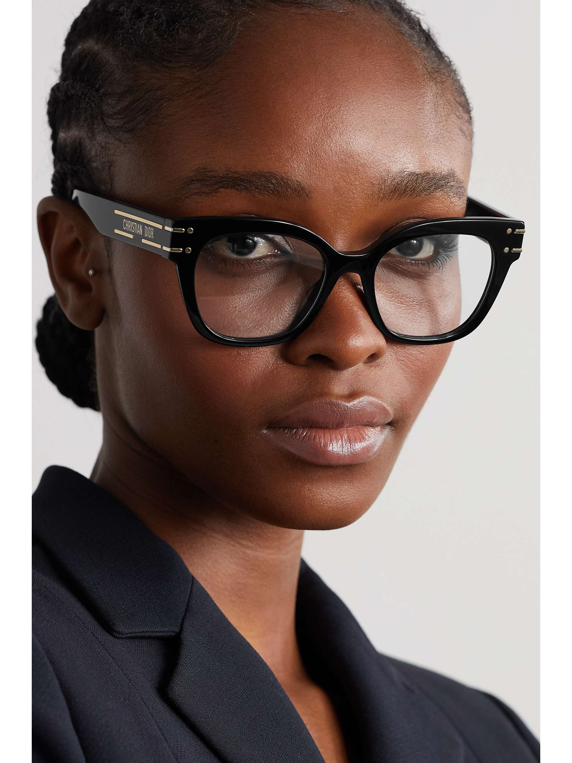 DIOR EYEWEAR DiorSignatureO B2I square-frame tortoiseshell acetate sunglasses