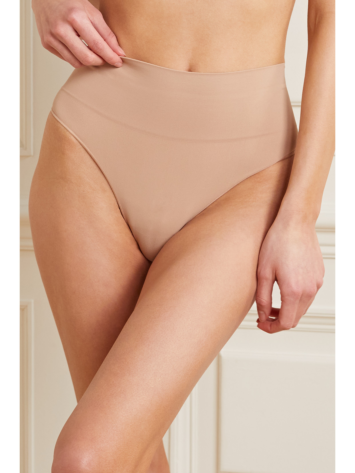 Spanx Shape™ Extraordinary Stretch Thong In Neutrals