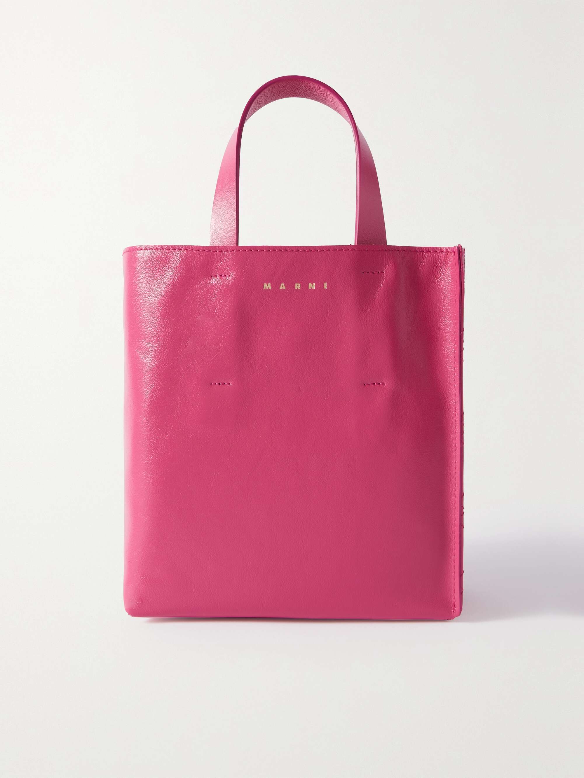 MARNI Museo small leather shoulder bag NETAPORTER