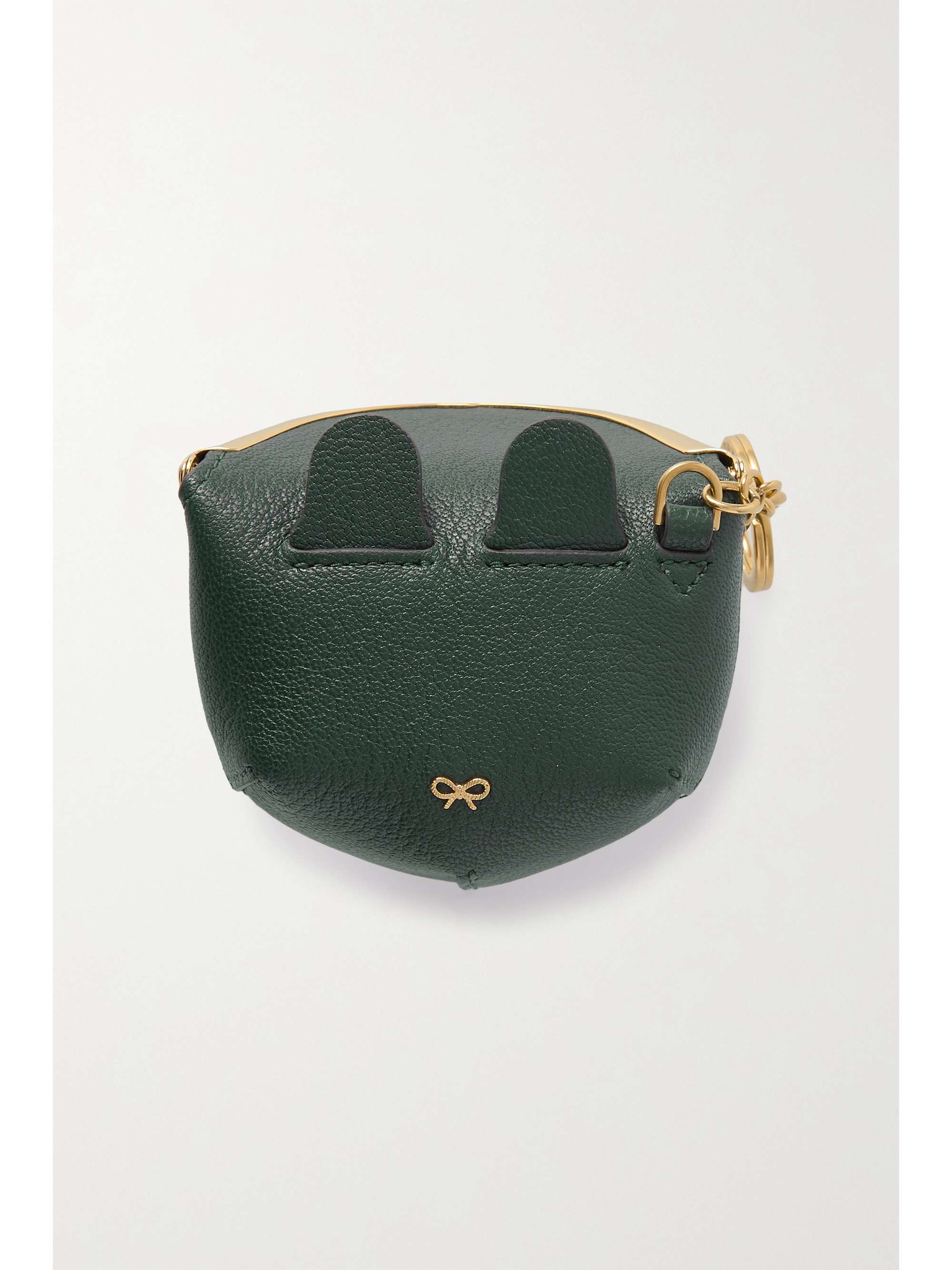 ANYA HINDMARCH Frog Frame leather coin purse