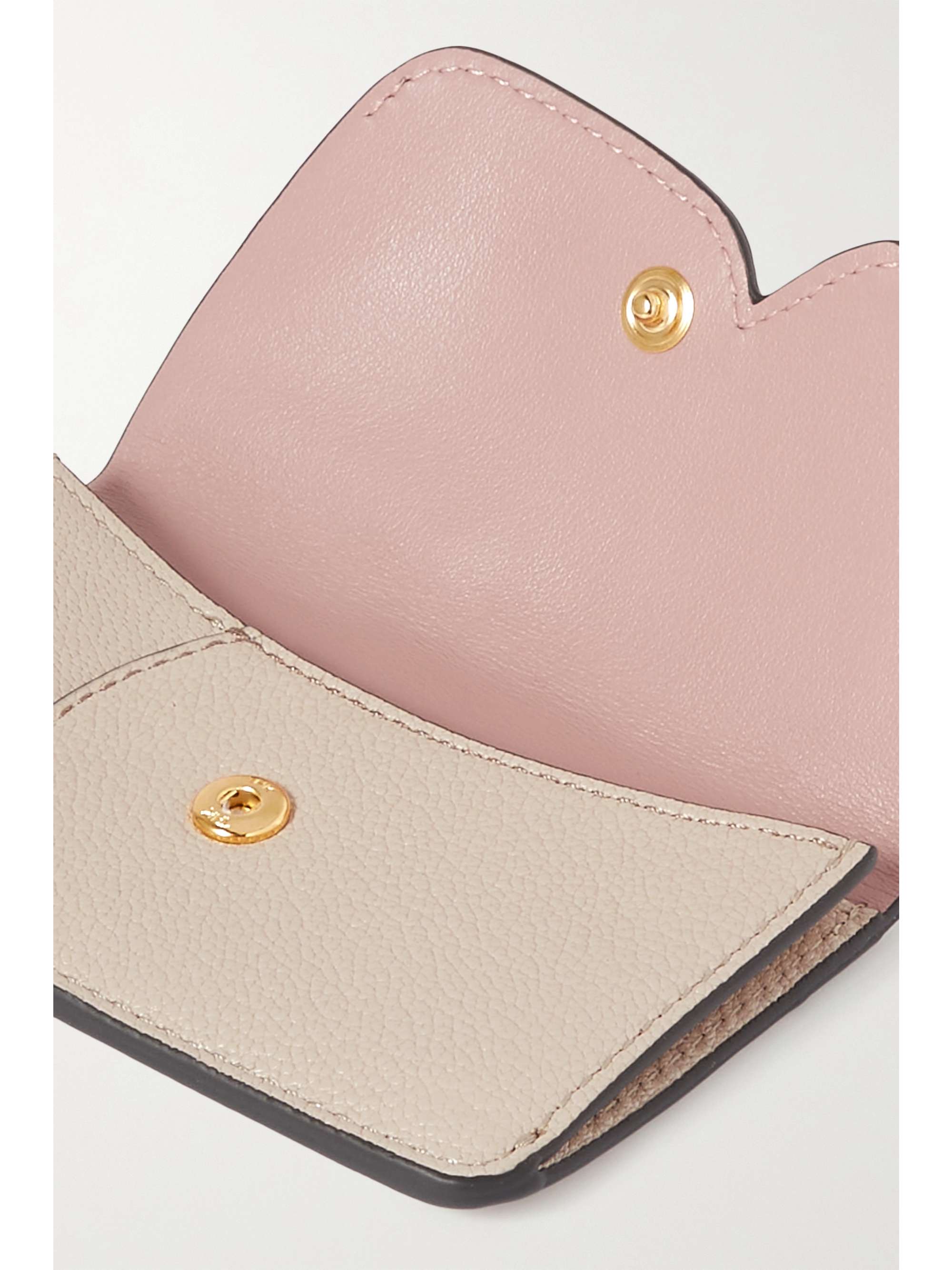 ANYA HINDMARCH Rabbit textured-leather cardholder